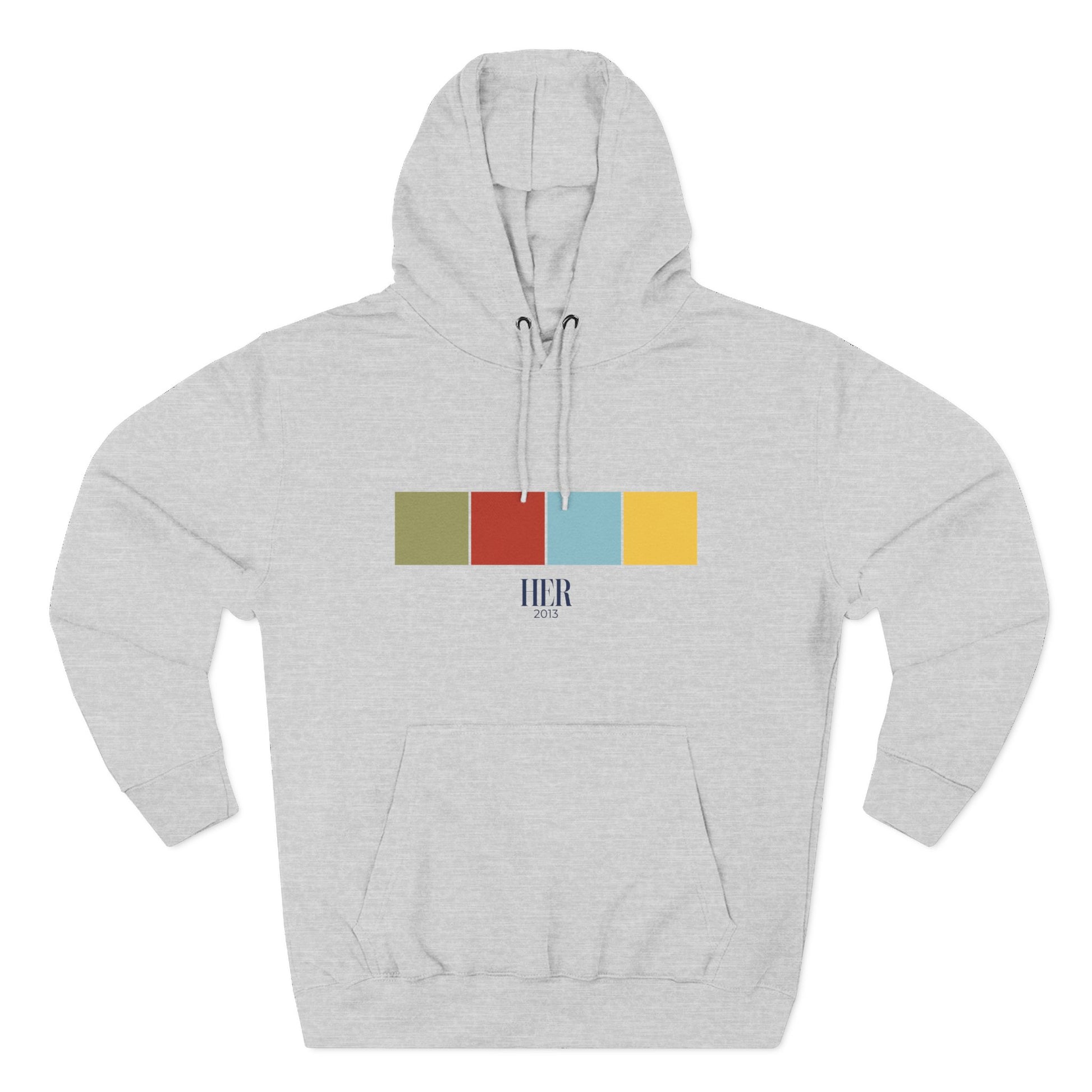 Her Color Palette Hoodie – Soft Modern Minimalism Edition