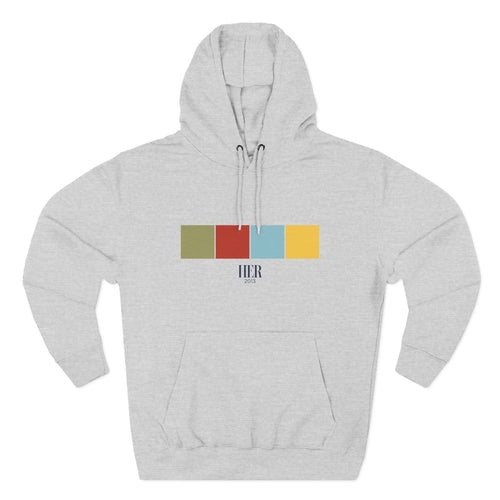 Her Color Palette Hoodie – Soft Modern Minimalism Edition