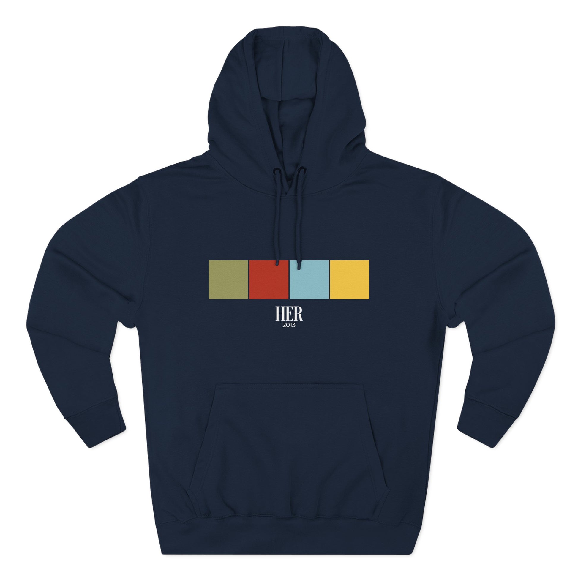 Her Color Palette Hoodie – Soft Modern Minimalism Edition