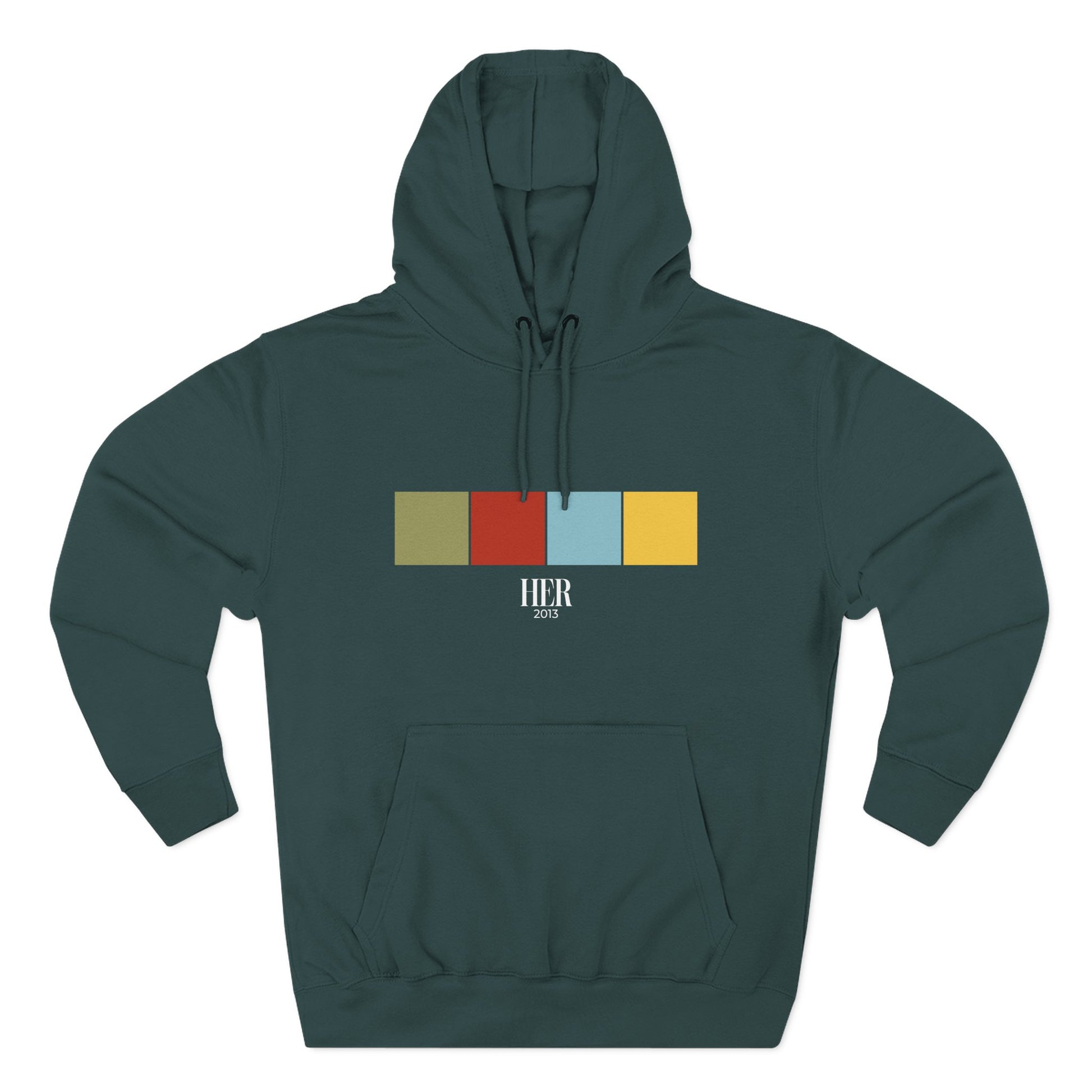 Her Color Palette Hoodie – Soft Modern Minimalism Edition