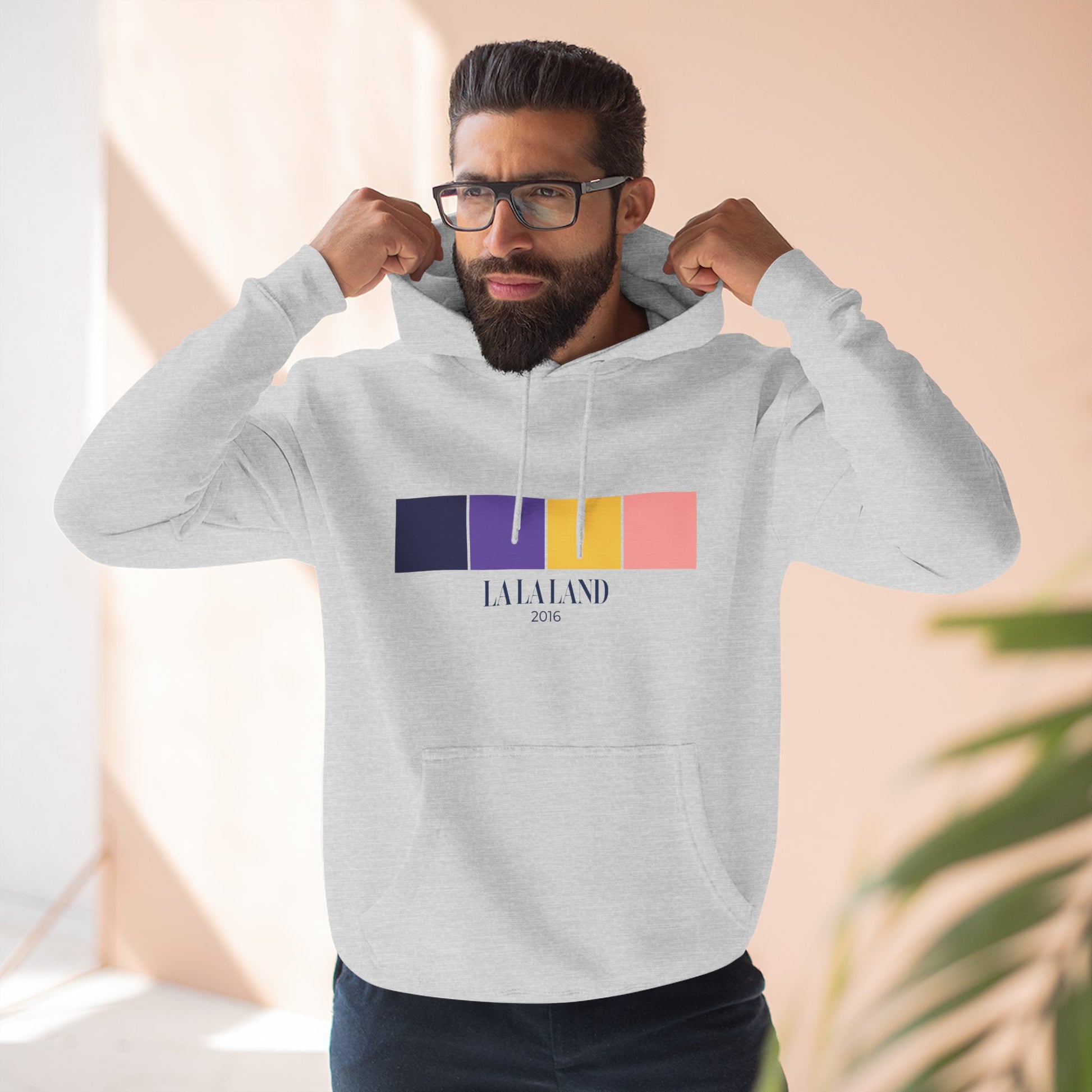 La La Land Color Palette Hoodie – Cinematic Sunset Edition