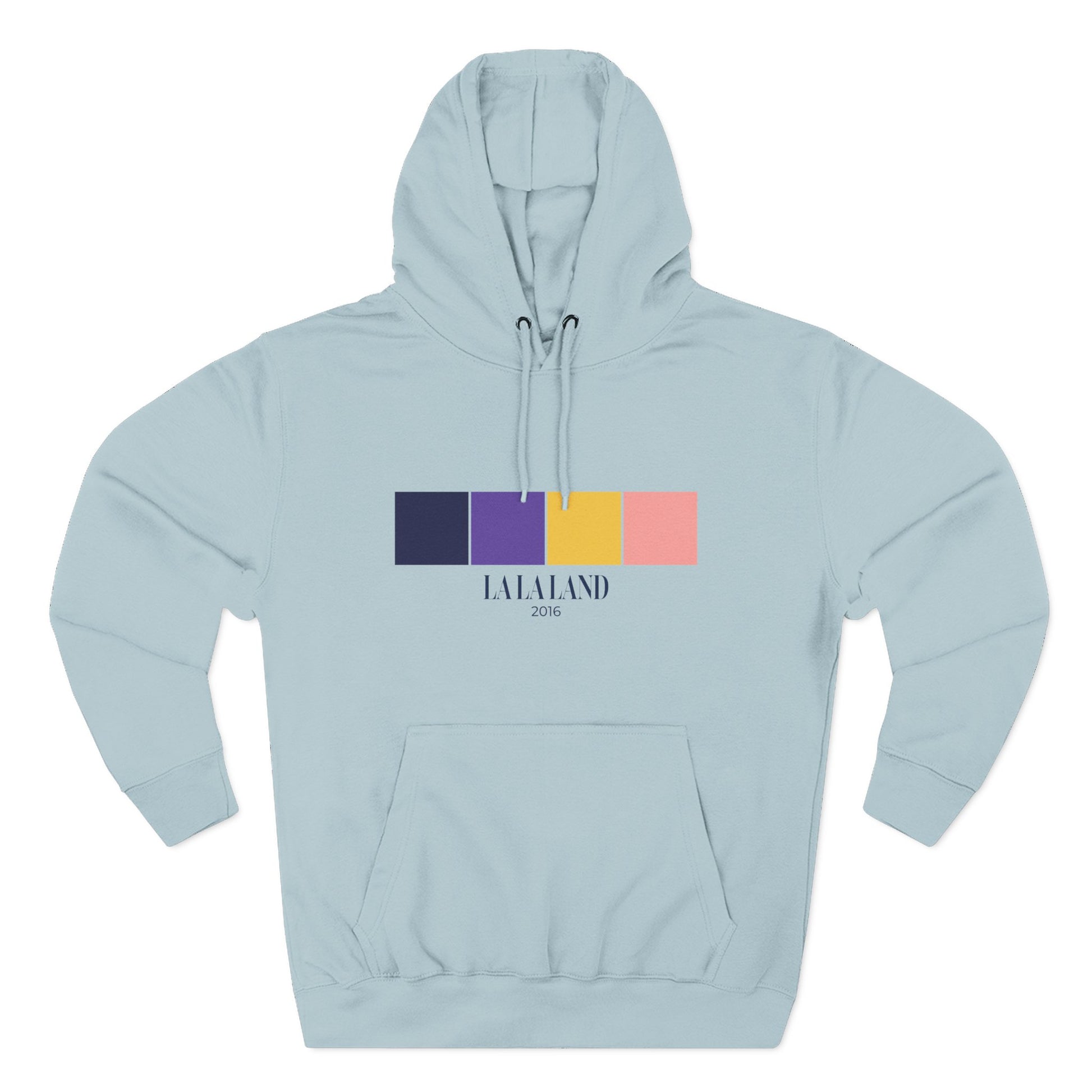 La La Land Color Palette Hoodie – Cinematic Sunset Edition