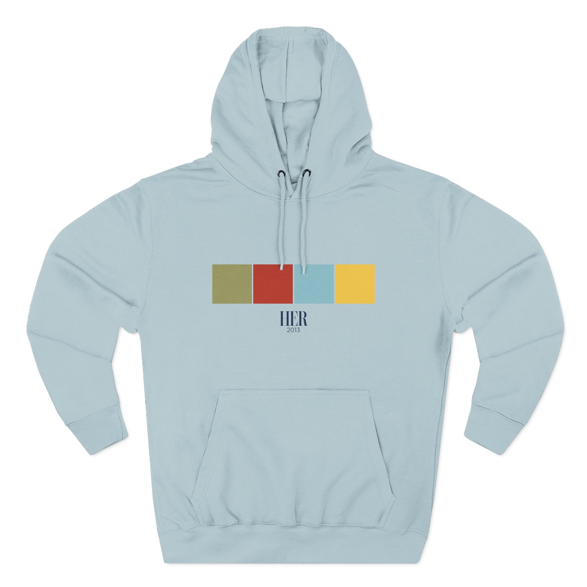 Her Color Palette Hoodie – Soft Modern Minimalism Edition