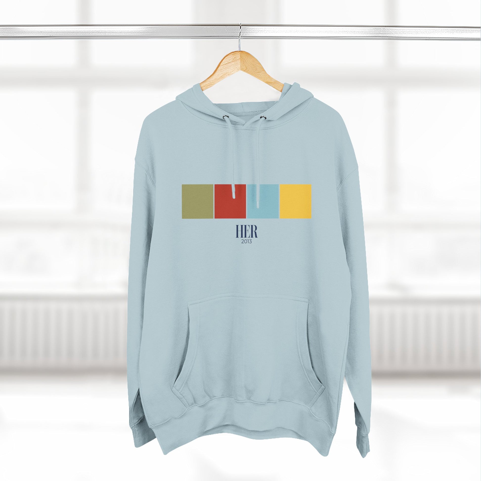 Her Color Palette Hoodie – Soft Modern Minimalism Edition