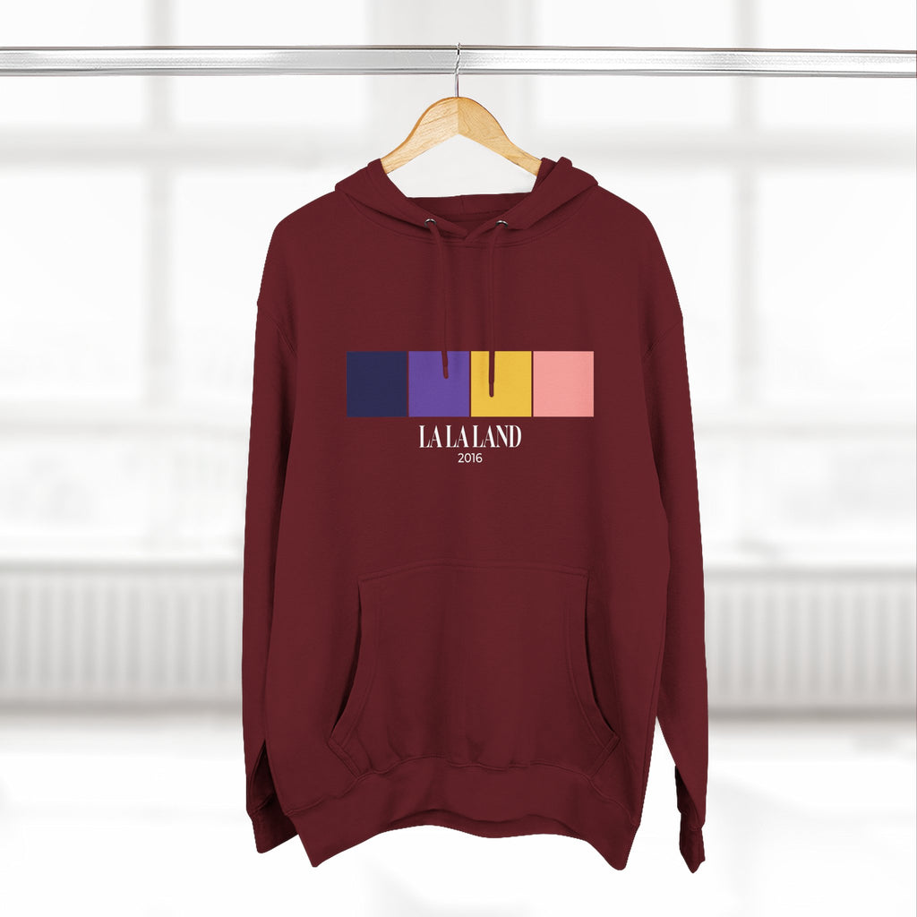 La La Land Color Palette Hoodie – Cinematic Sunset Edition