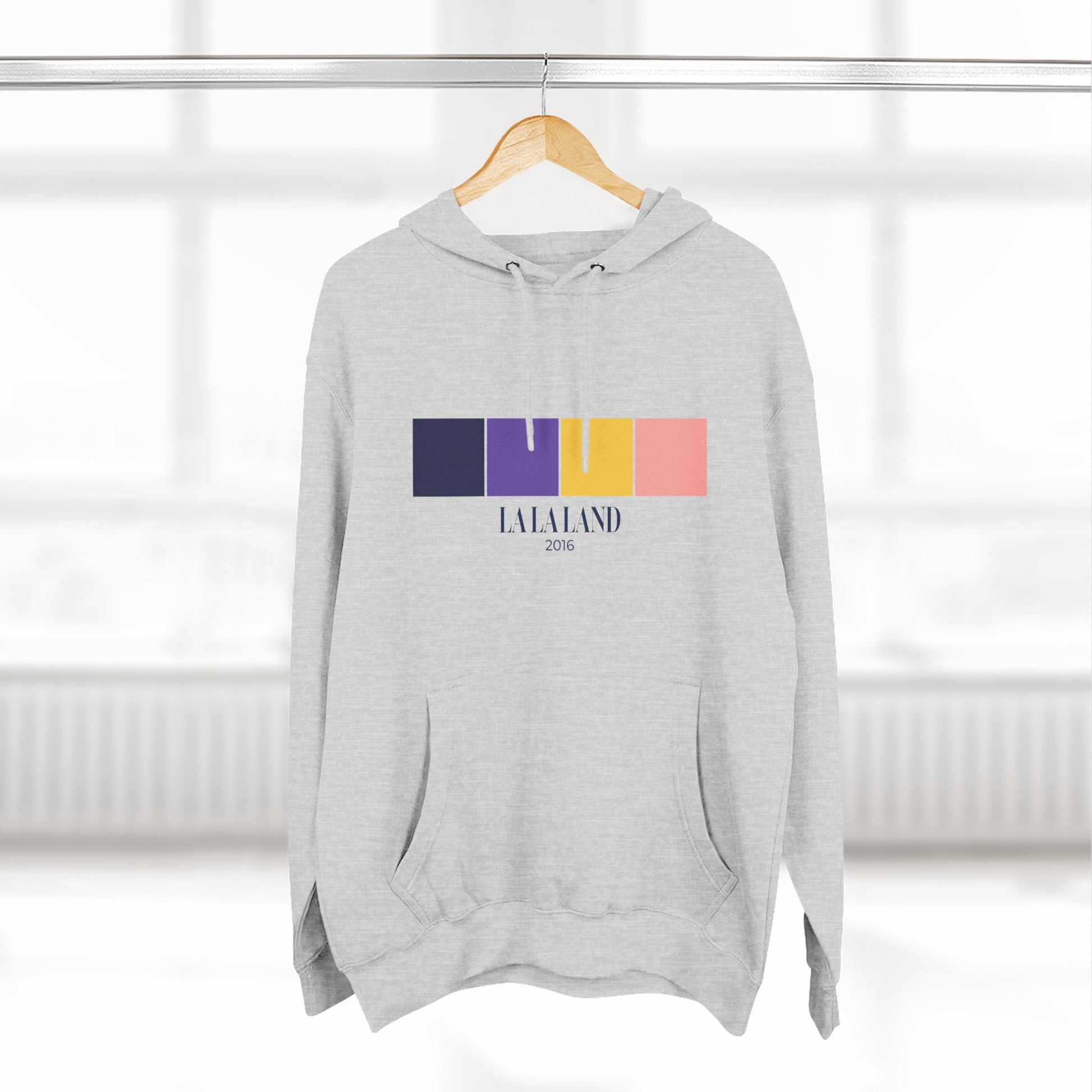 La La Land Color Palette Hoodie – Cinematic Sunset Edition