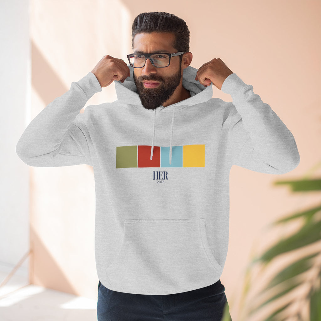 Her Color Palette Hoodie – Soft Modern Minimalism Edition