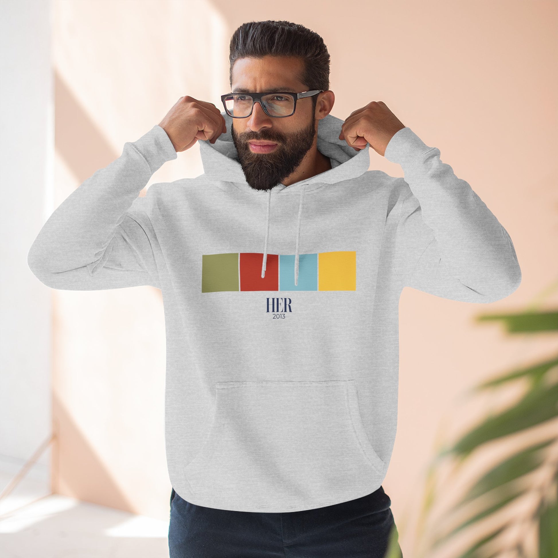 Her Color Palette Hoodie – Soft Modern Minimalism Edition