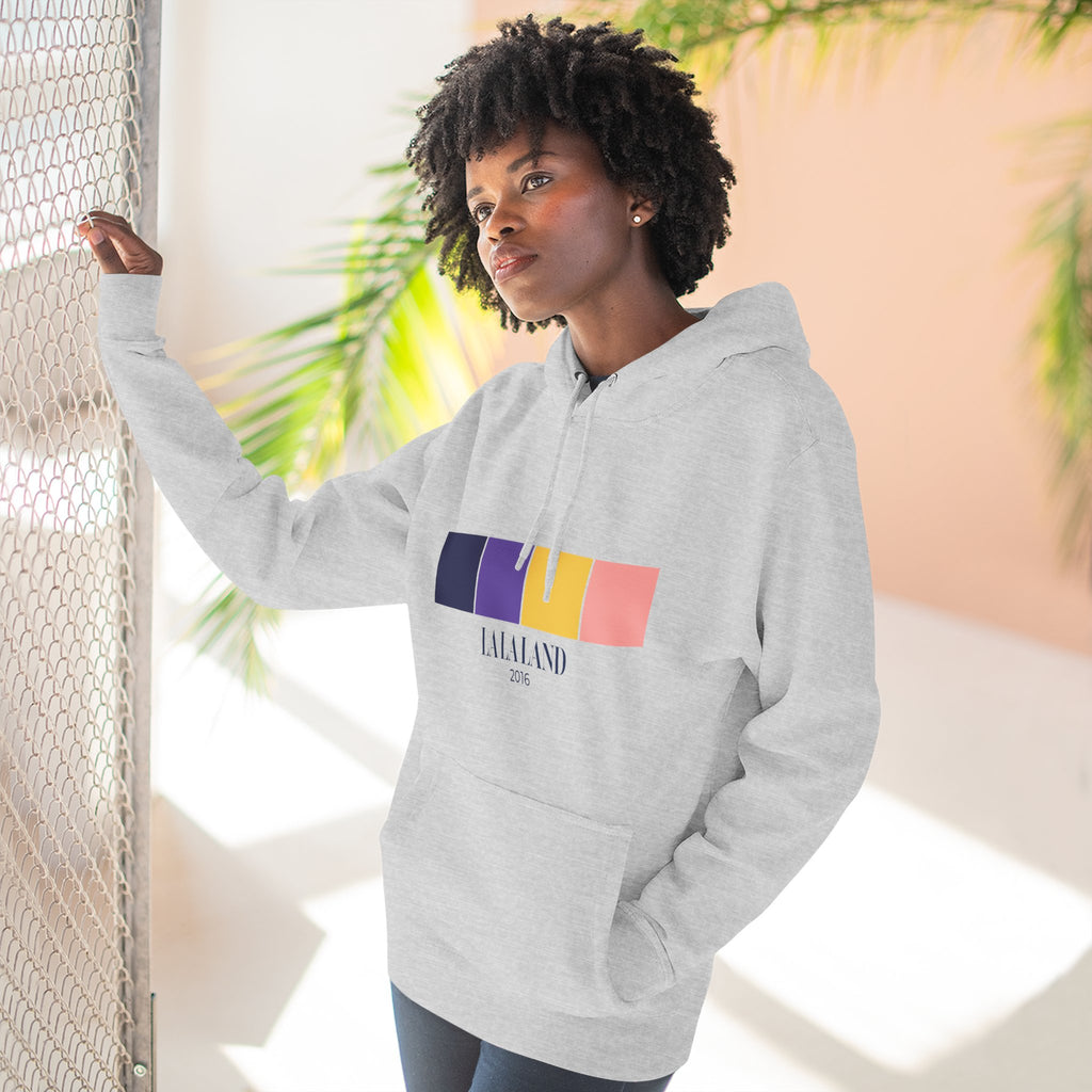 La La Land Color Palette Hoodie – Cinematic Sunset Edition