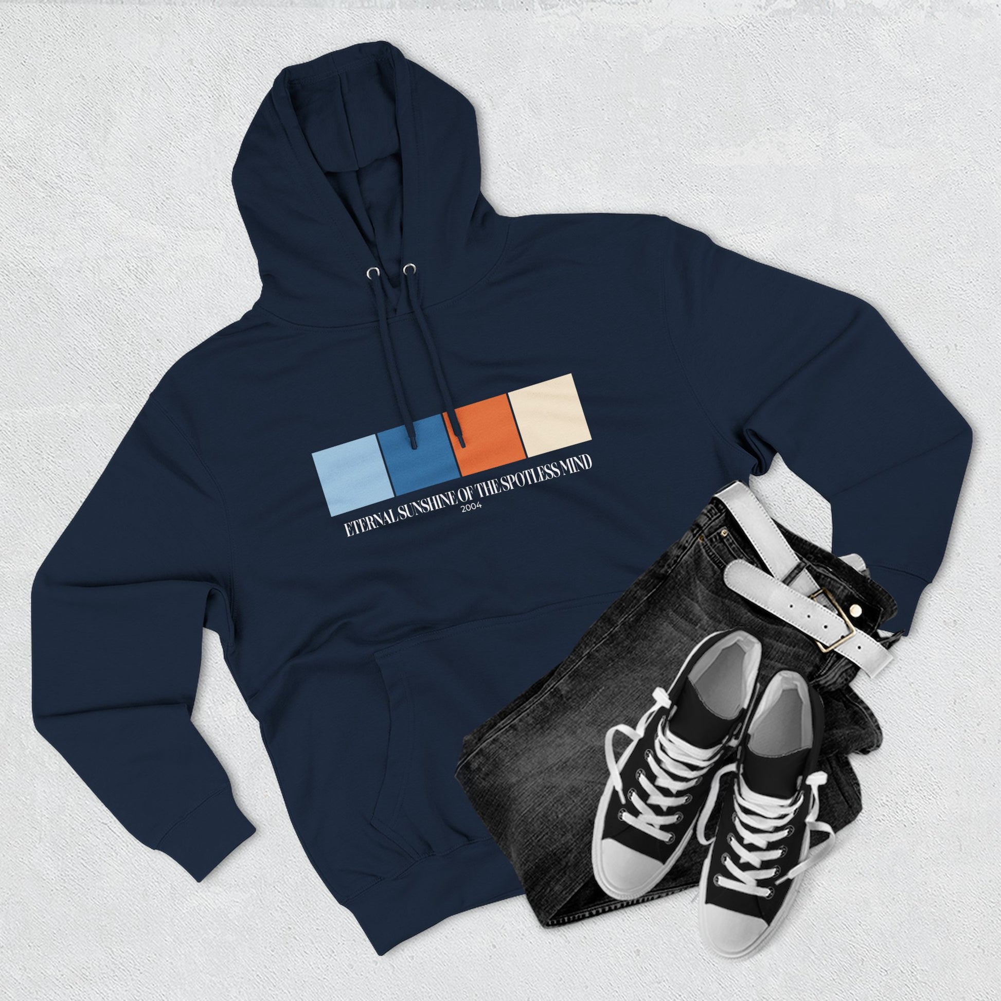 Eternal Sunshine Color Palette Hoodie – Memory Fragments Edition