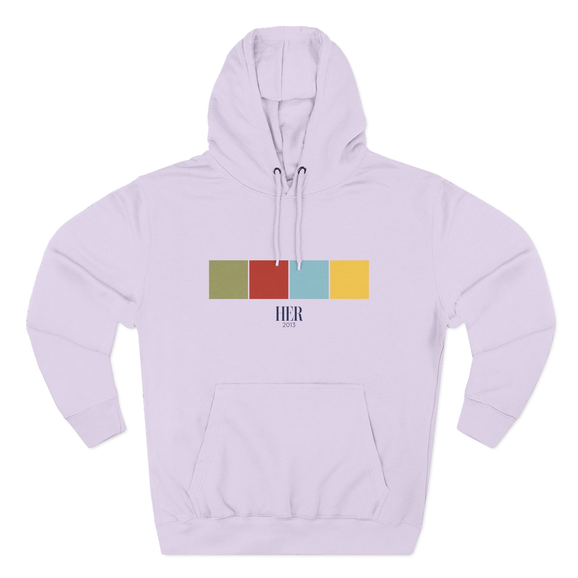 Her Color Palette Hoodie – Soft Modern Minimalism Edition