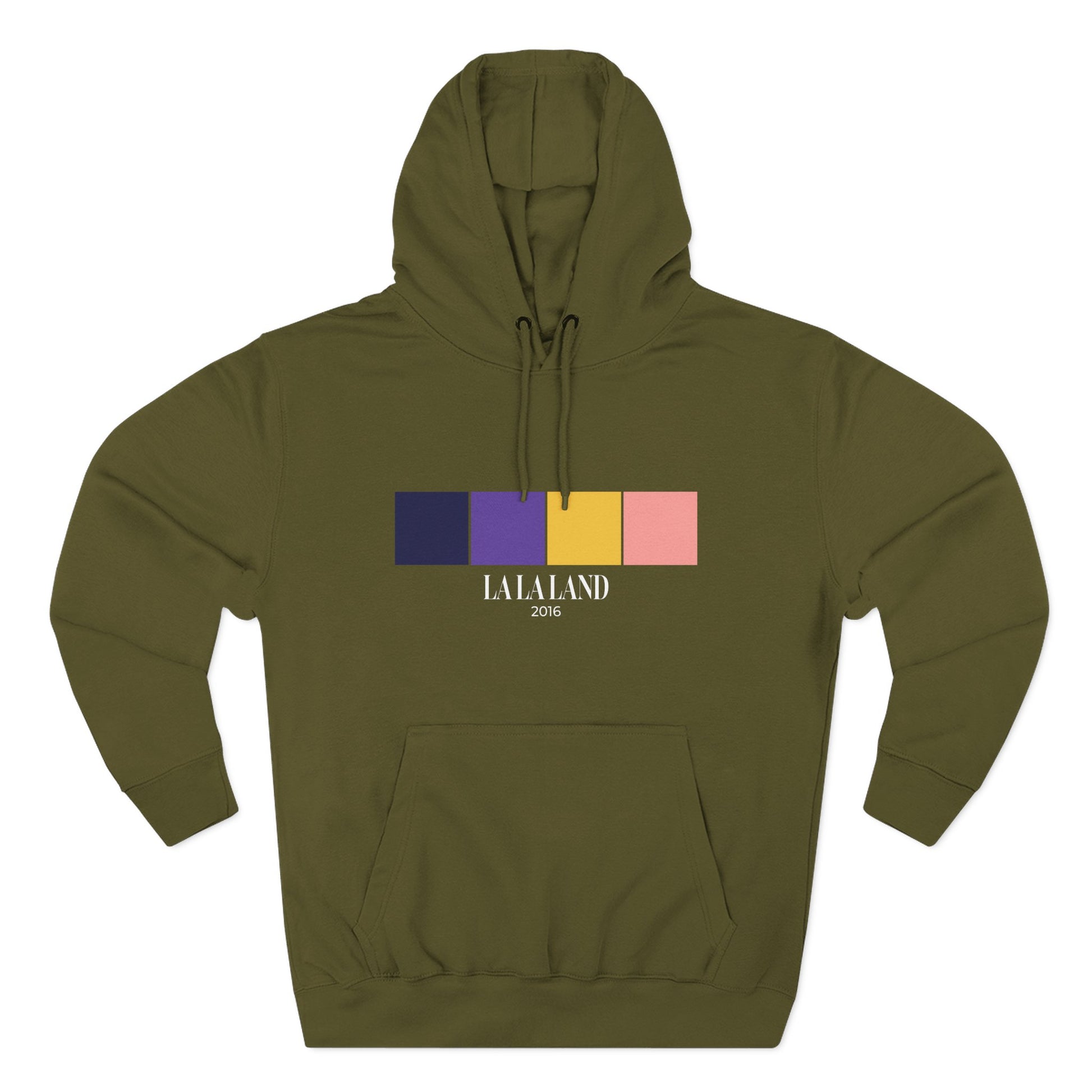 La La Land Color Palette Hoodie – Cinematic Sunset Edition