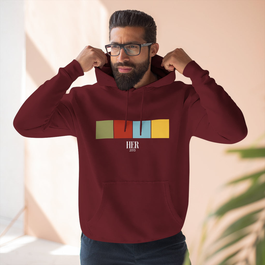 Her Color Palette Hoodie – Soft Modern Minimalism Edition