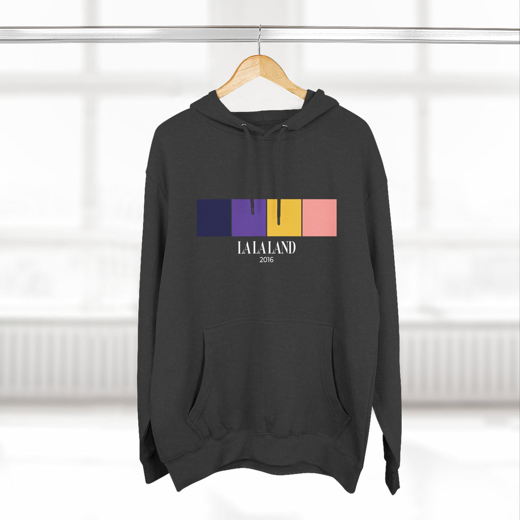 La La Land Color Palette Hoodie – Cinematic Sunset Edition