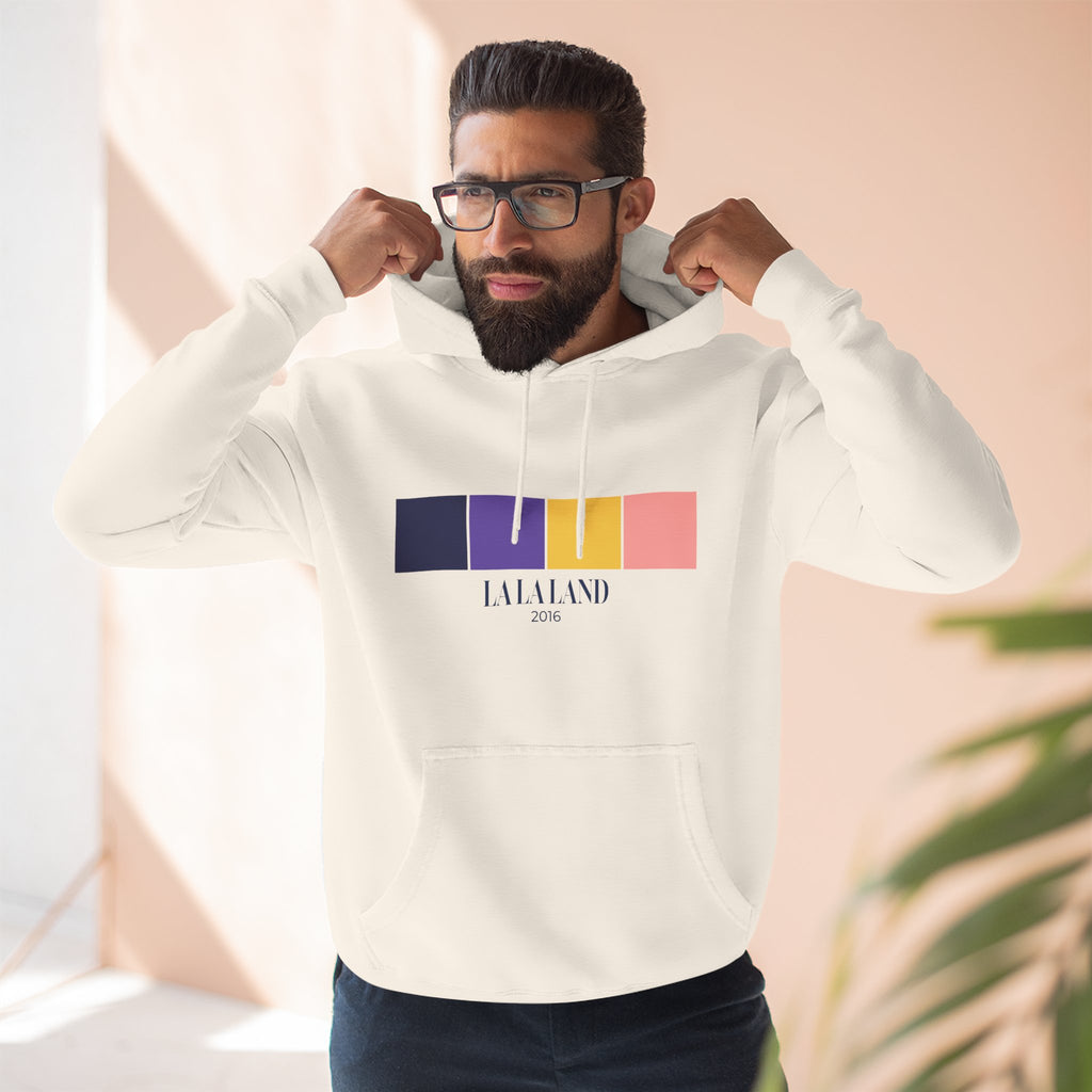 La La Land Color Palette Hoodie – Cinematic Sunset Edition