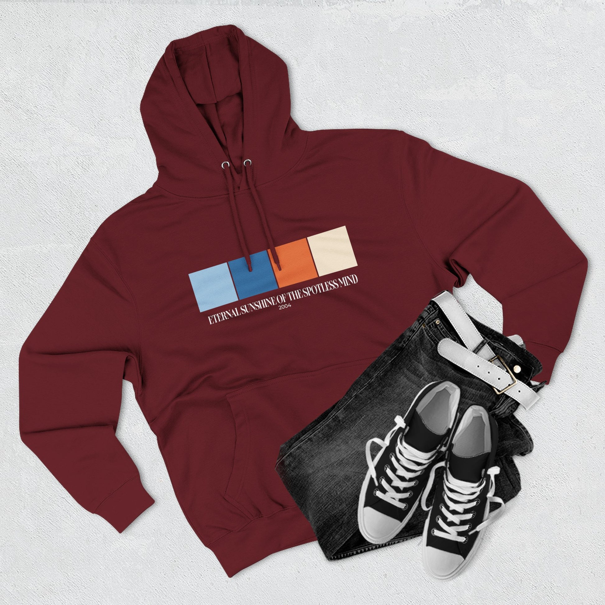 Eternal Sunshine Color Palette Hoodie – Memory Fragments Edition