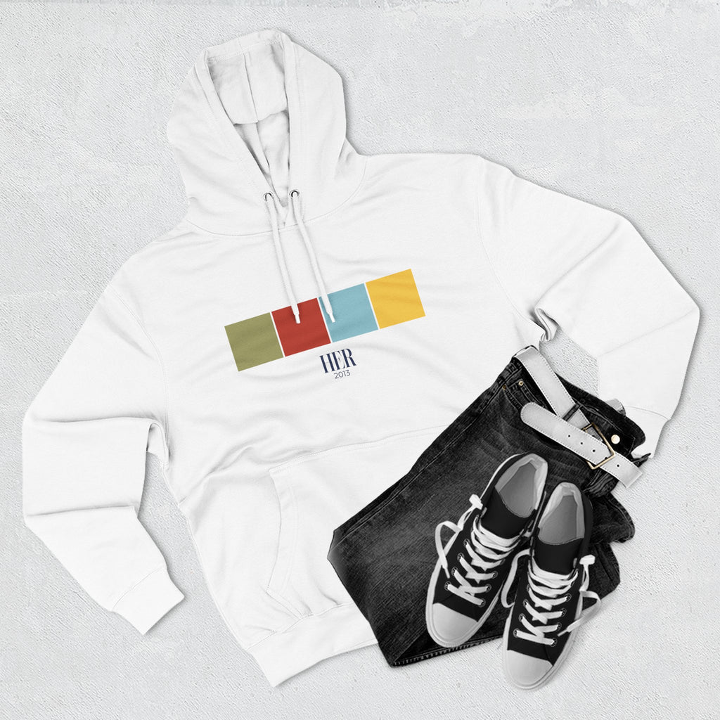 Her Color Palette Hoodie – Soft Modern Minimalism Edition