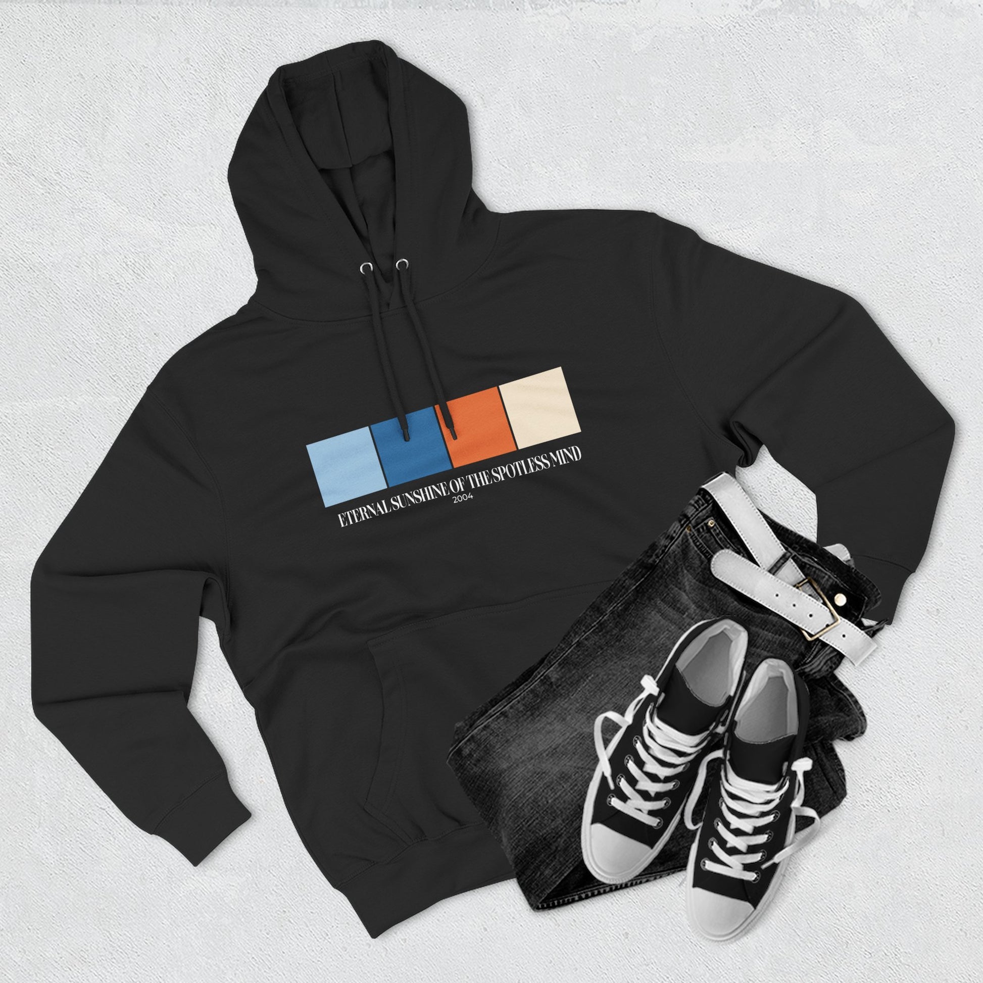 Eternal Sunshine Color Palette Hoodie – Memory Fragments Edition