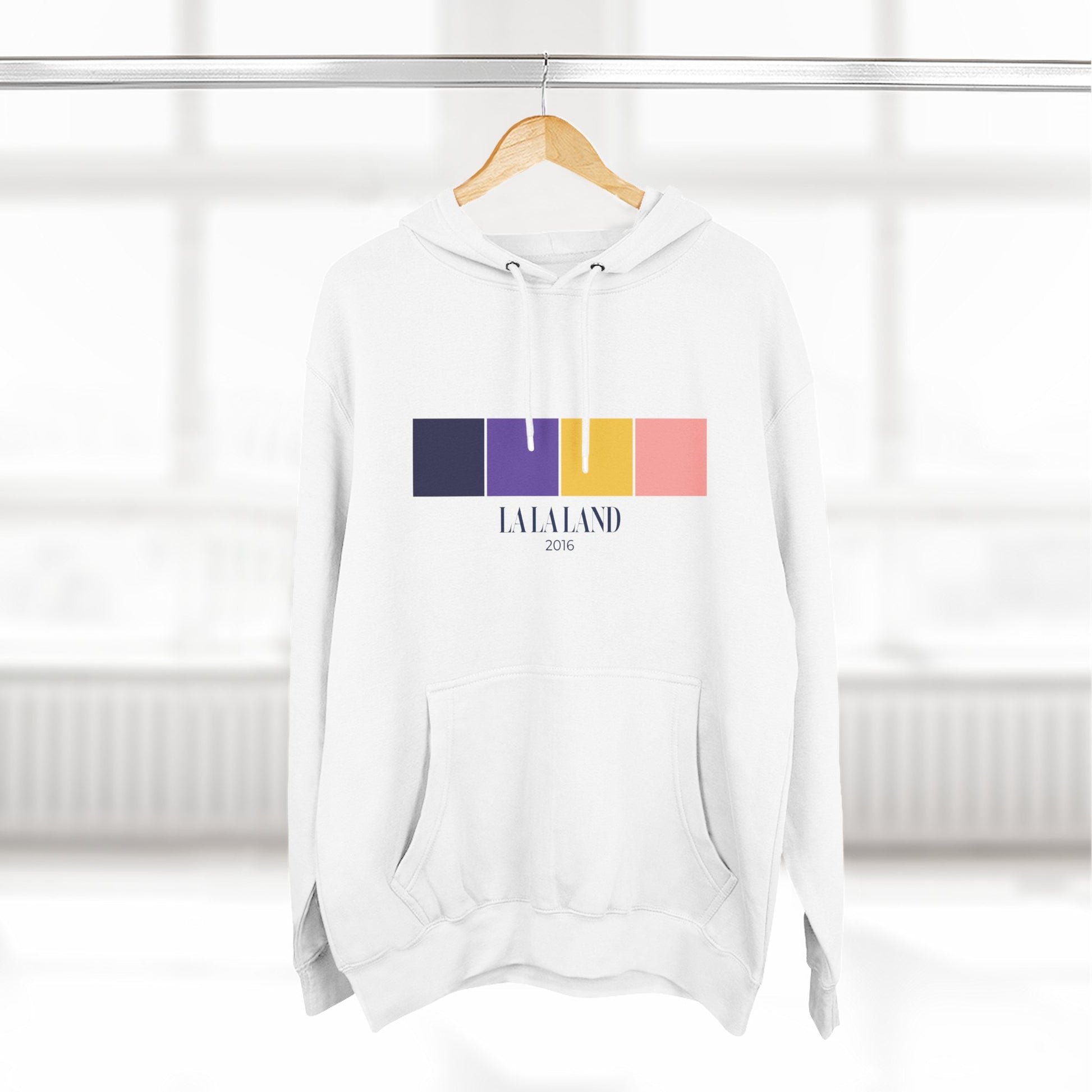 La La Land Color Palette Hoodie – Cinematic Sunset Edition