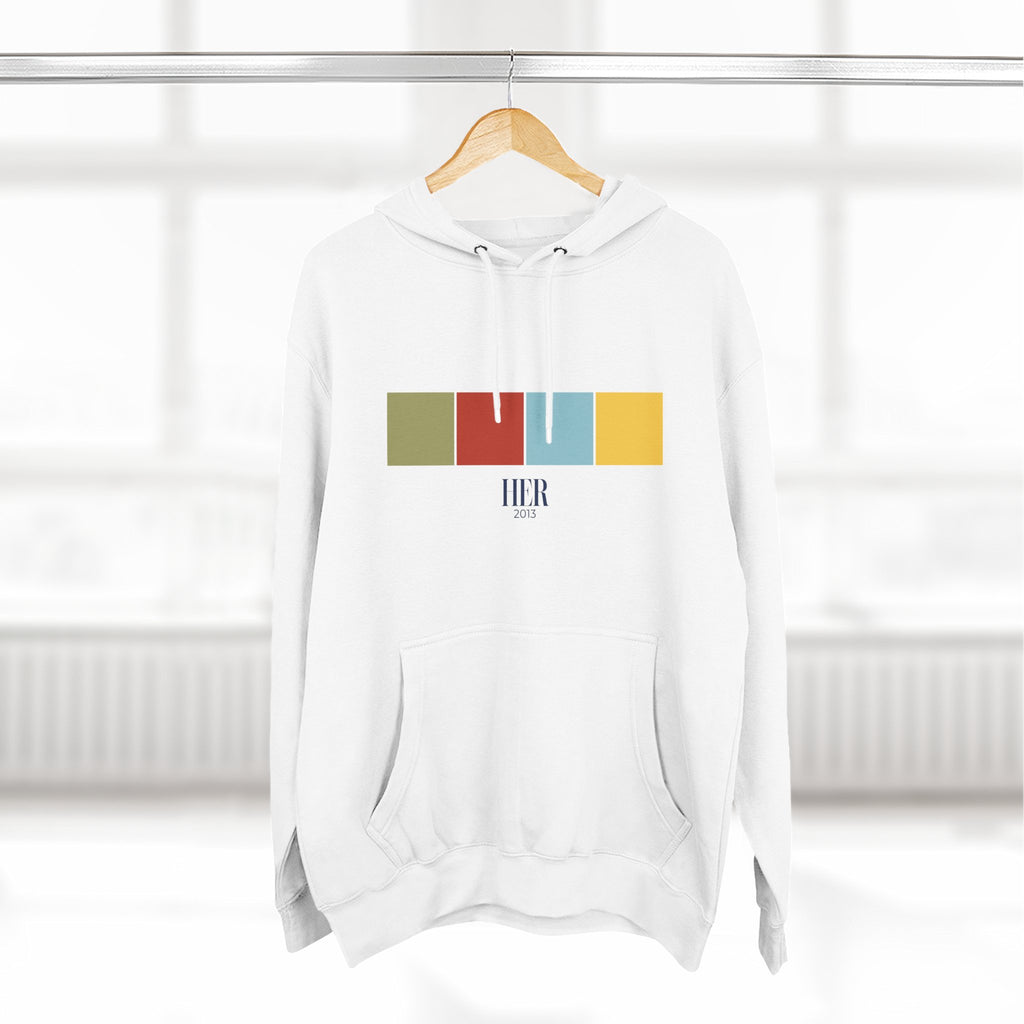 Her Color Palette Hoodie – Soft Modern Minimalism Edition