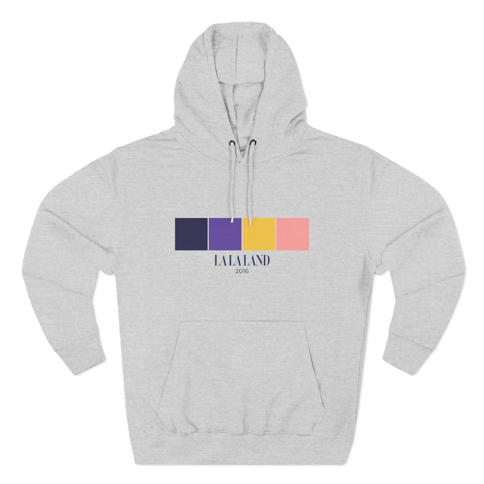La La Land Color Palette Hoodie – Cinematic Sunset Edition