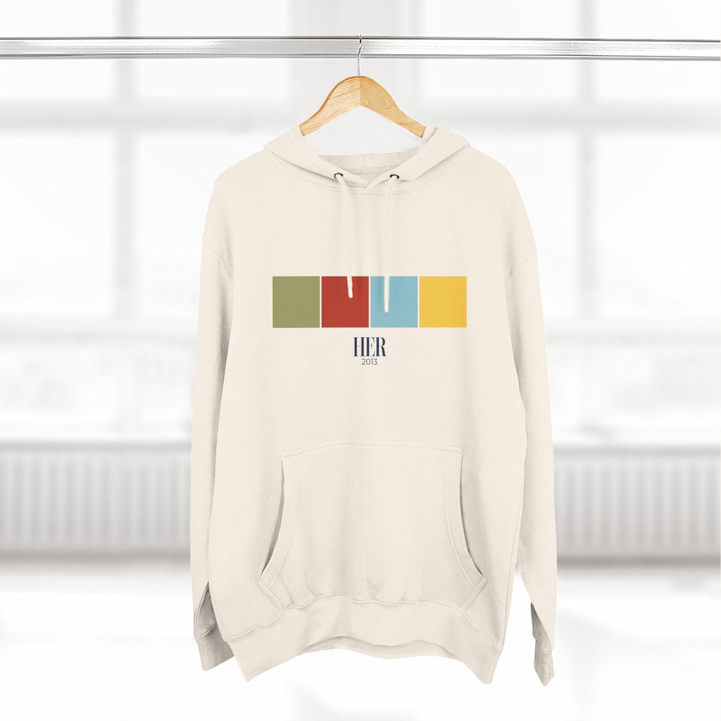 Her Color Palette Hoodie – Soft Modern Minimalism Edition