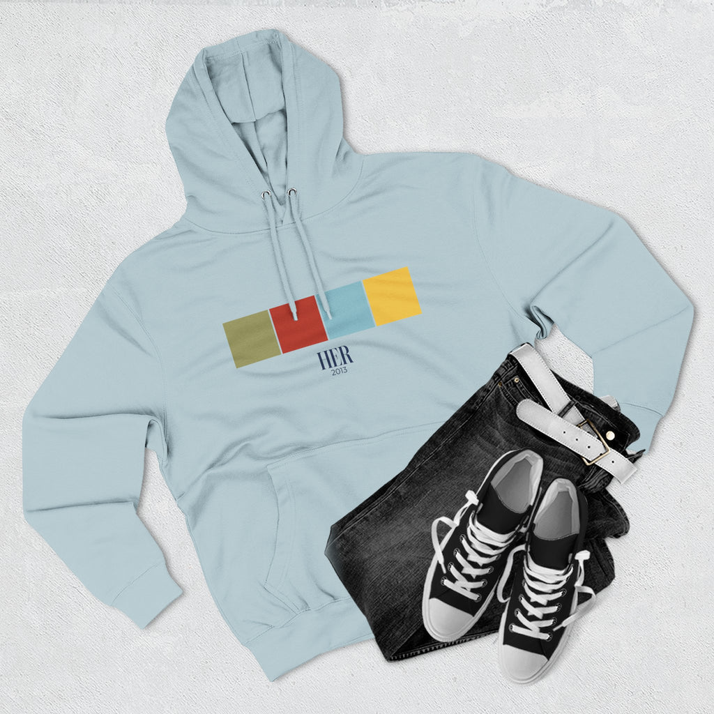 Her Color Palette Hoodie – Soft Modern Minimalism Edition