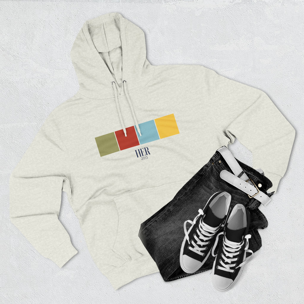 Her Color Palette Hoodie – Soft Modern Minimalism Edition