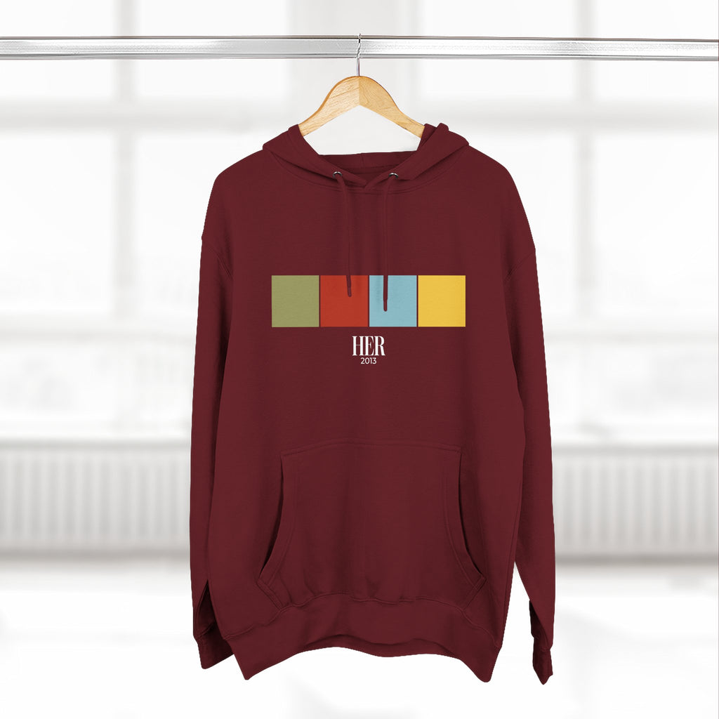 Her Color Palette Hoodie – Soft Modern Minimalism Edition