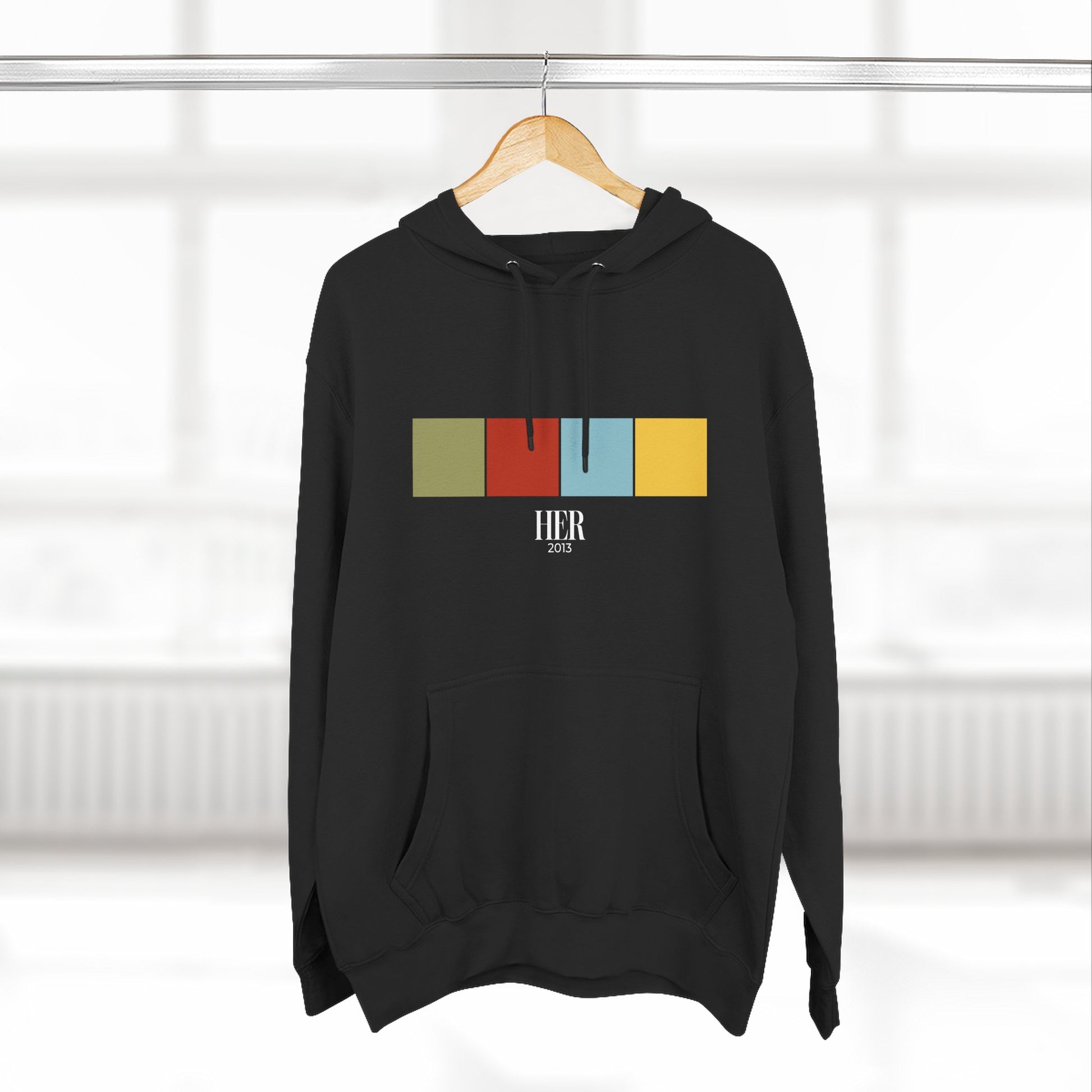 Her Color Palette Hoodie – Soft Modern Minimalism Edition