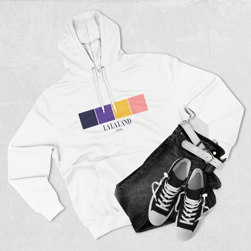 La La Land Color Palette Hoodie – Cinematic Sunset Edition
