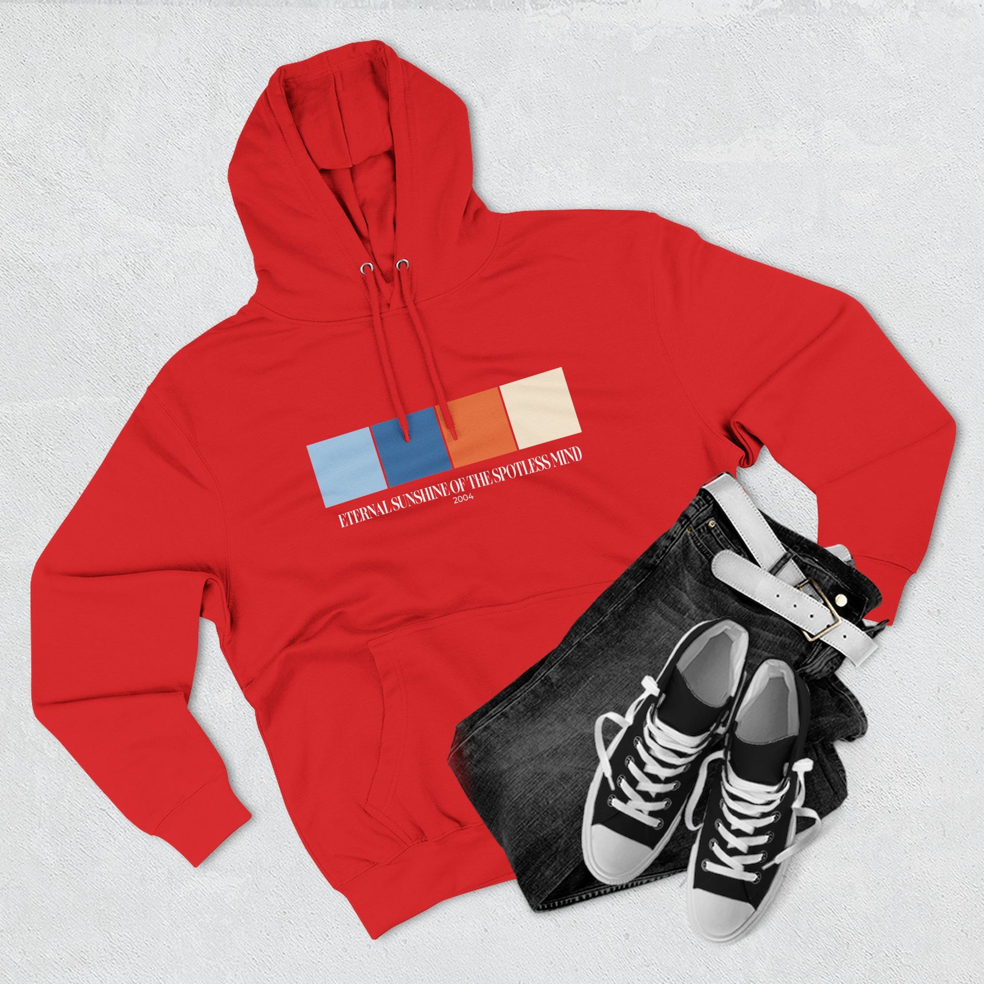 Eternal Sunshine Color Palette Hoodie – Memory Fragments Edition