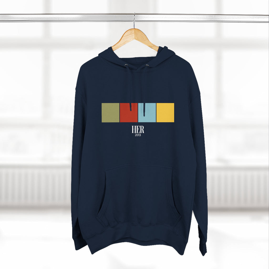 Her Color Palette Hoodie – Soft Modern Minimalism Edition
