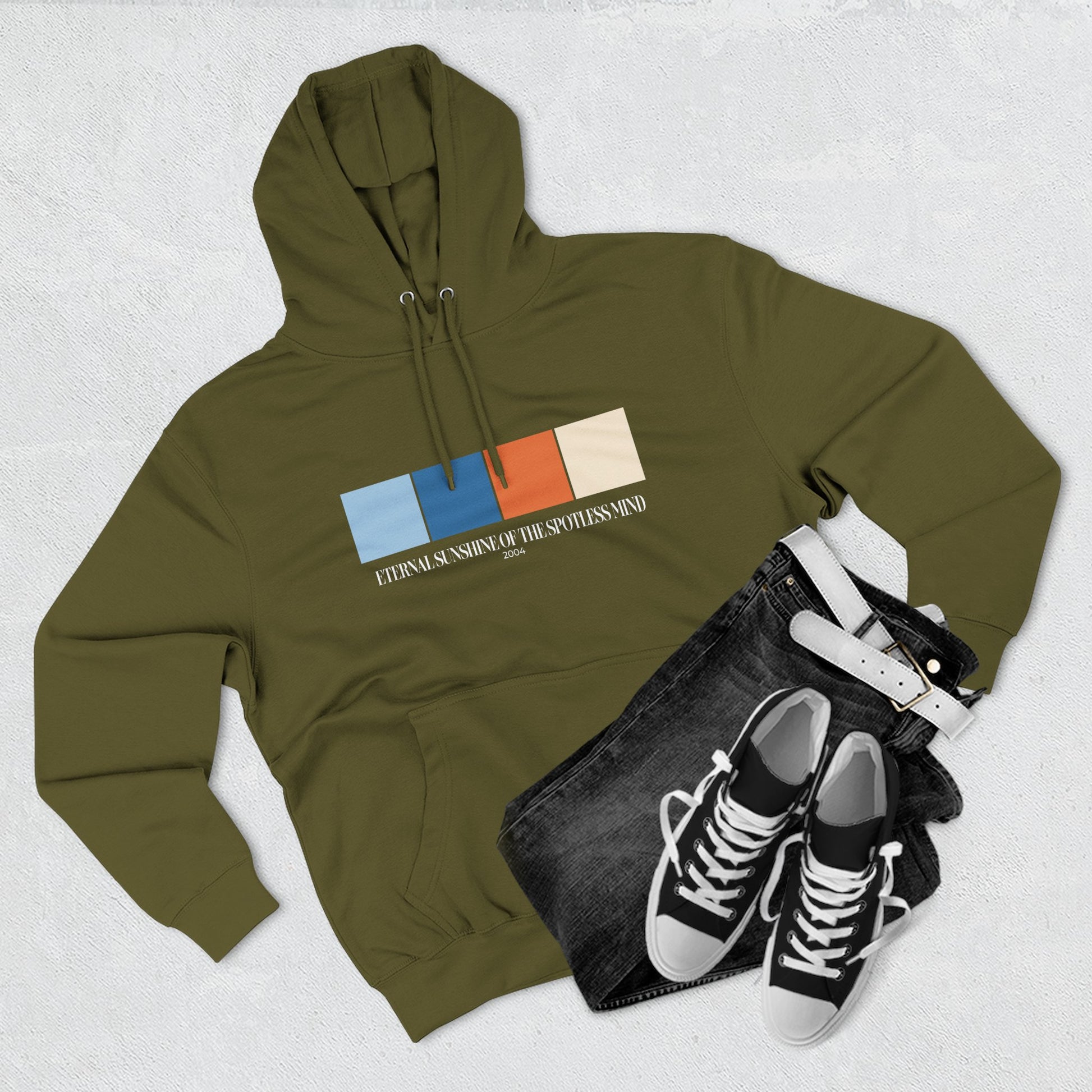 Eternal Sunshine Color Palette Hoodie – Memory Fragments Edition