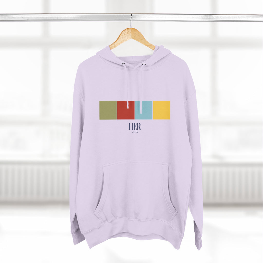 Her Color Palette Hoodie – Soft Modern Minimalism Edition