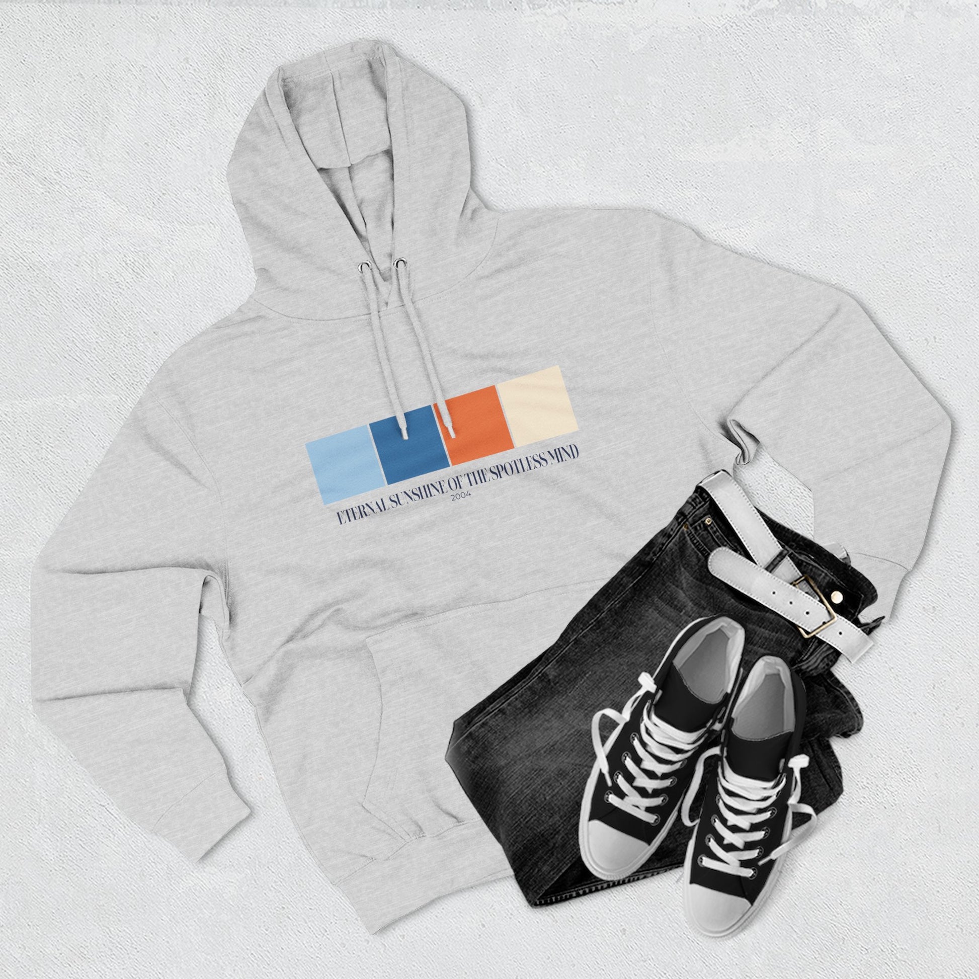 Eternal Sunshine Color Palette Hoodie – Memory Fragments Edition