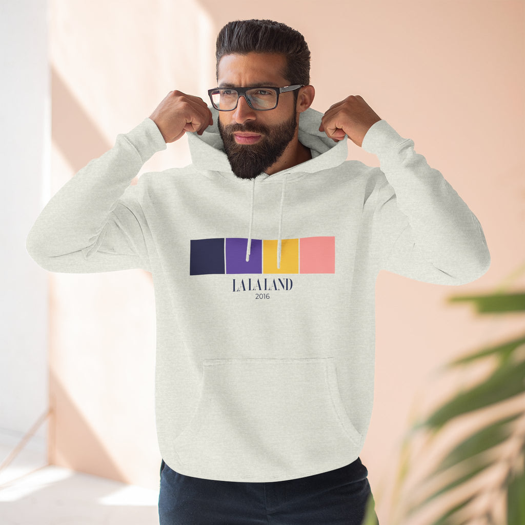 La La Land Color Palette Hoodie – Cinematic Sunset Edition