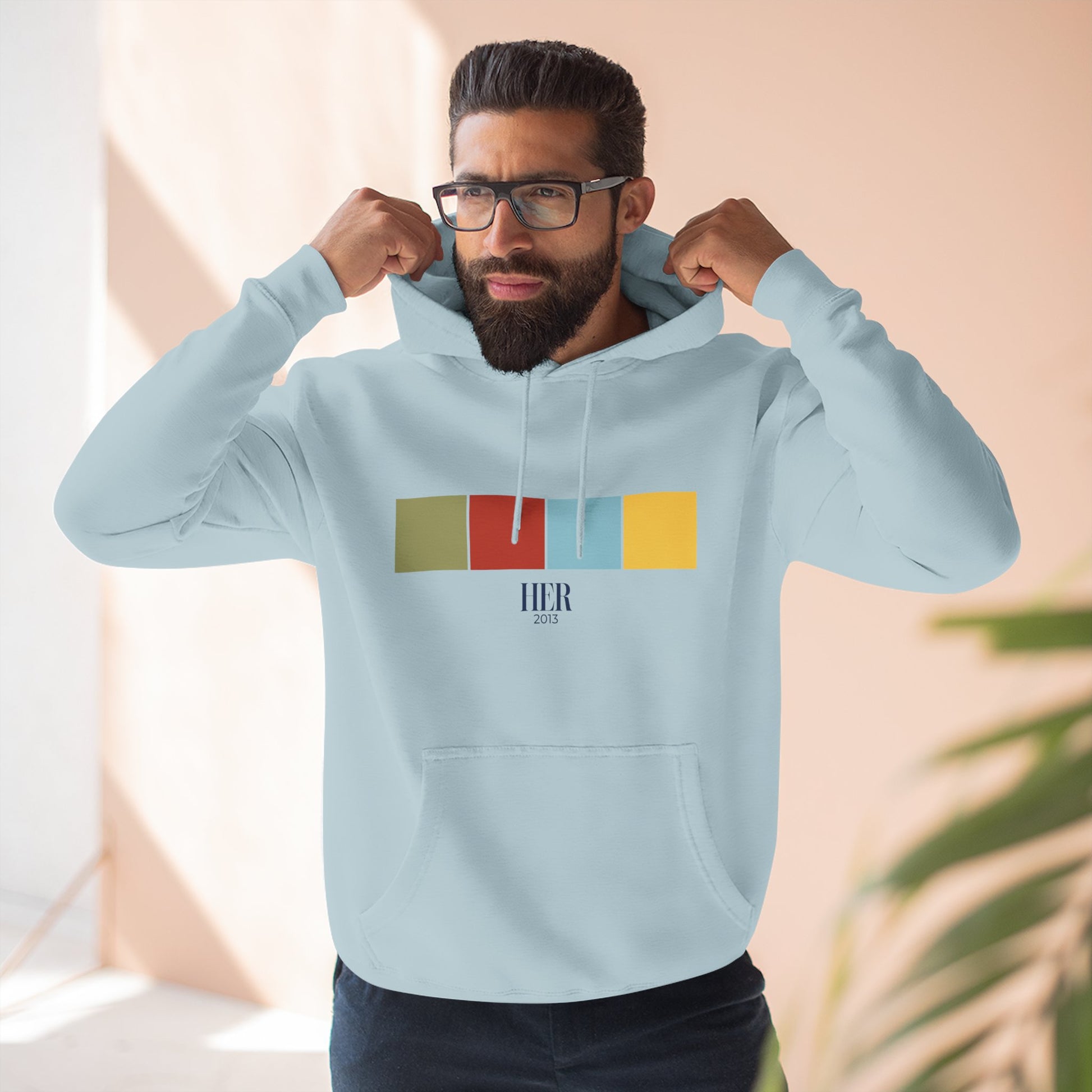 Her Color Palette Hoodie – Soft Modern Minimalism Edition