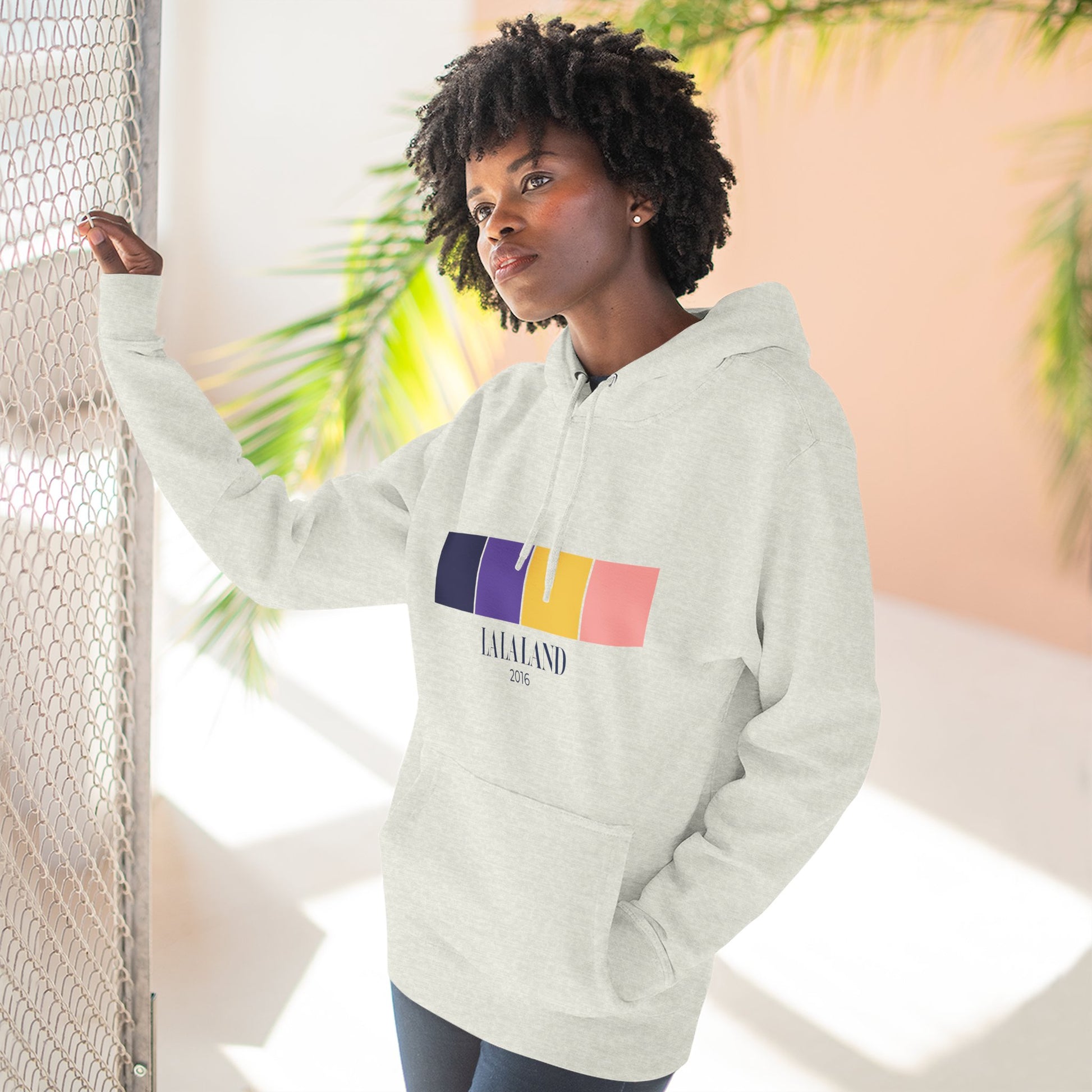 La La Land Color Palette Hoodie – Cinematic Sunset Edition