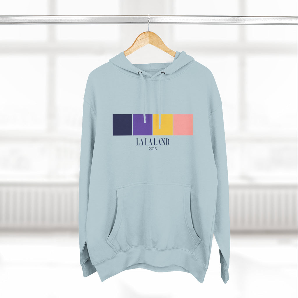 La La Land Color Palette Hoodie – Cinematic Sunset Edition