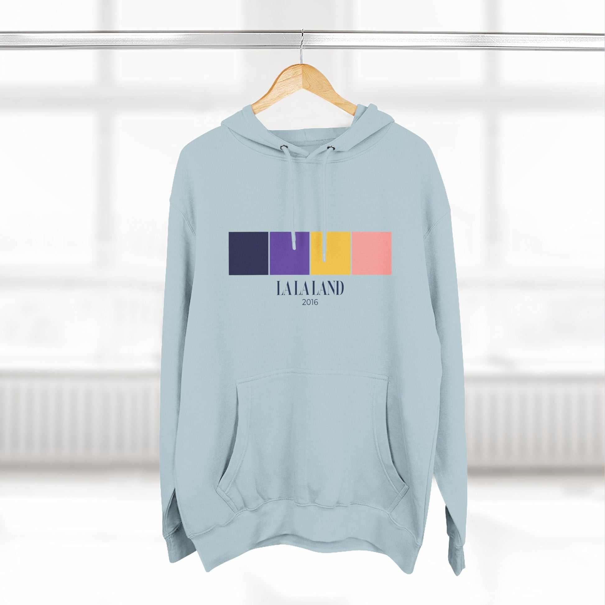 La La Land Color Palette Hoodie – Cinematic Sunset Edition