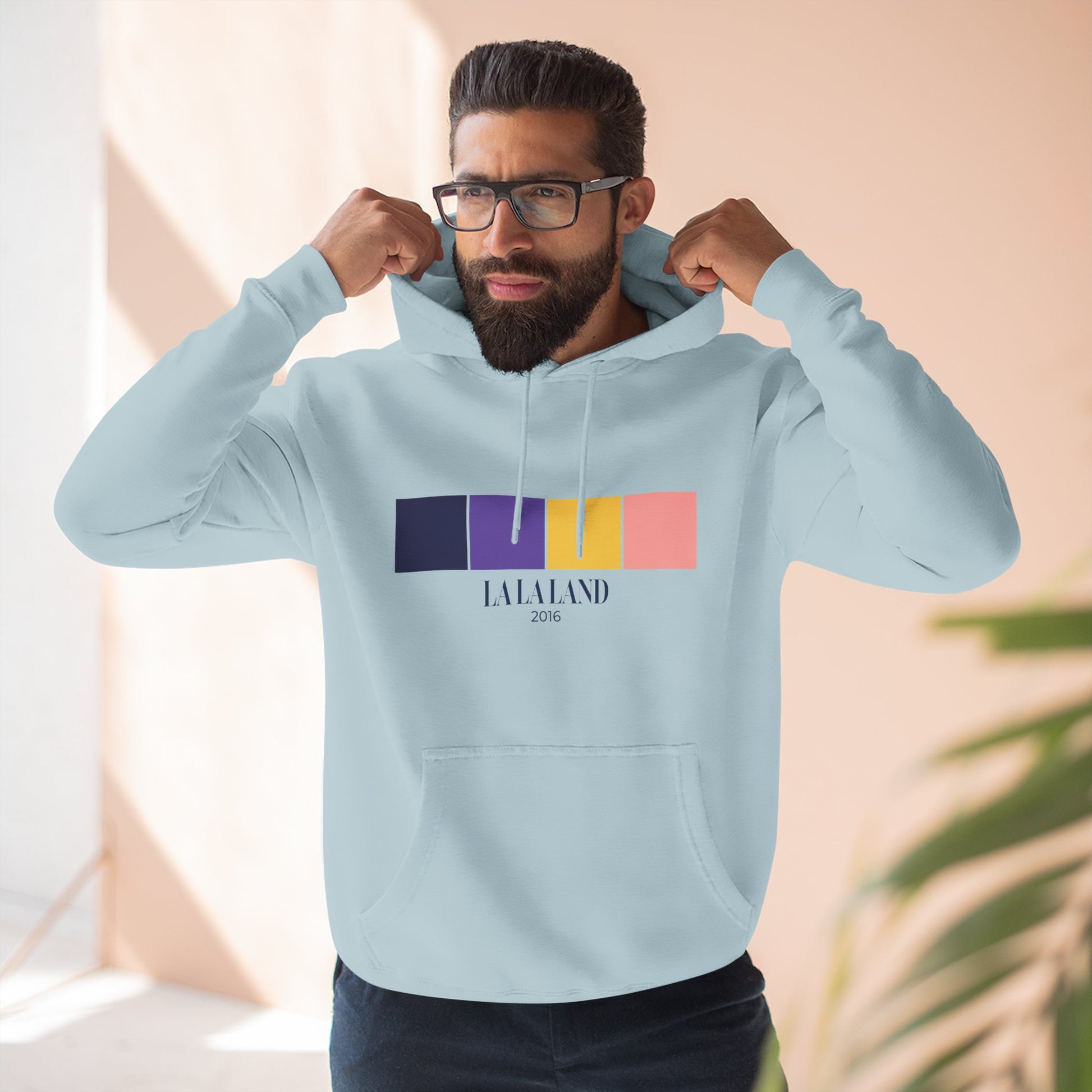 La La Land Color Palette Hoodie – Cinematic Sunset Edition