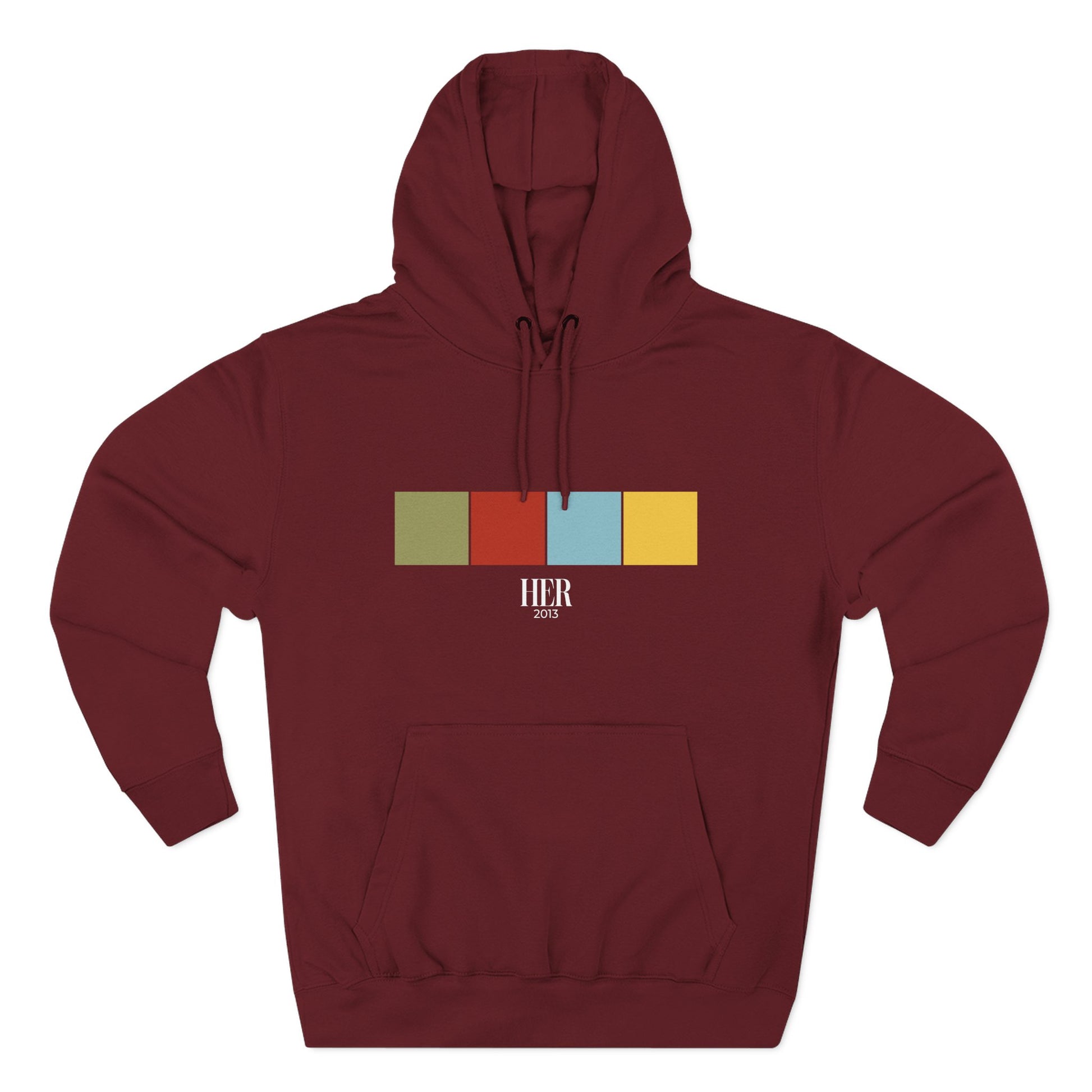 Her Color Palette Hoodie – Soft Modern Minimalism Edition