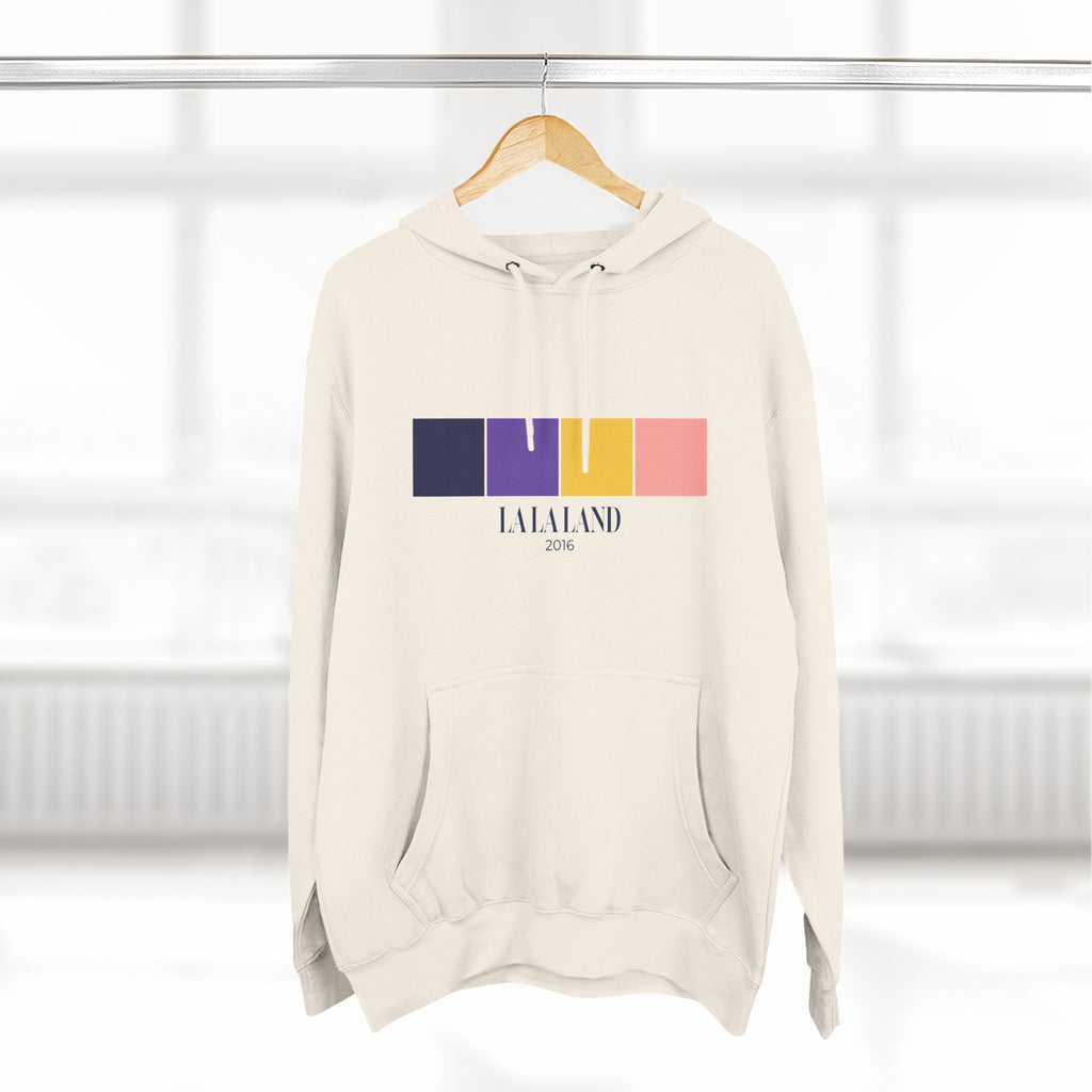 La La Land Color Palette Hoodie – Cinematic Sunset Edition