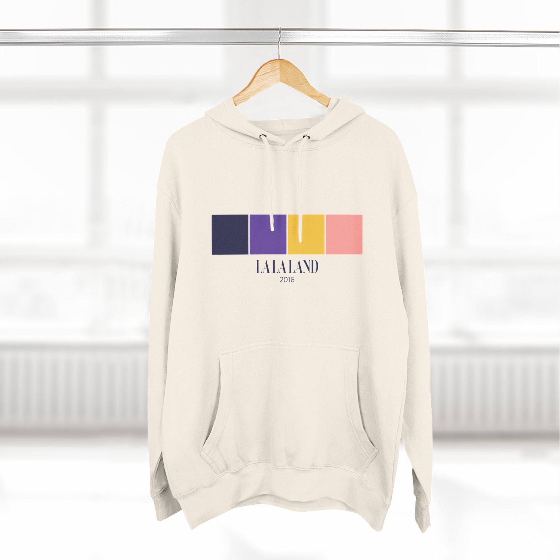 La La Land Color Palette Hoodie – Cinematic Sunset Edition