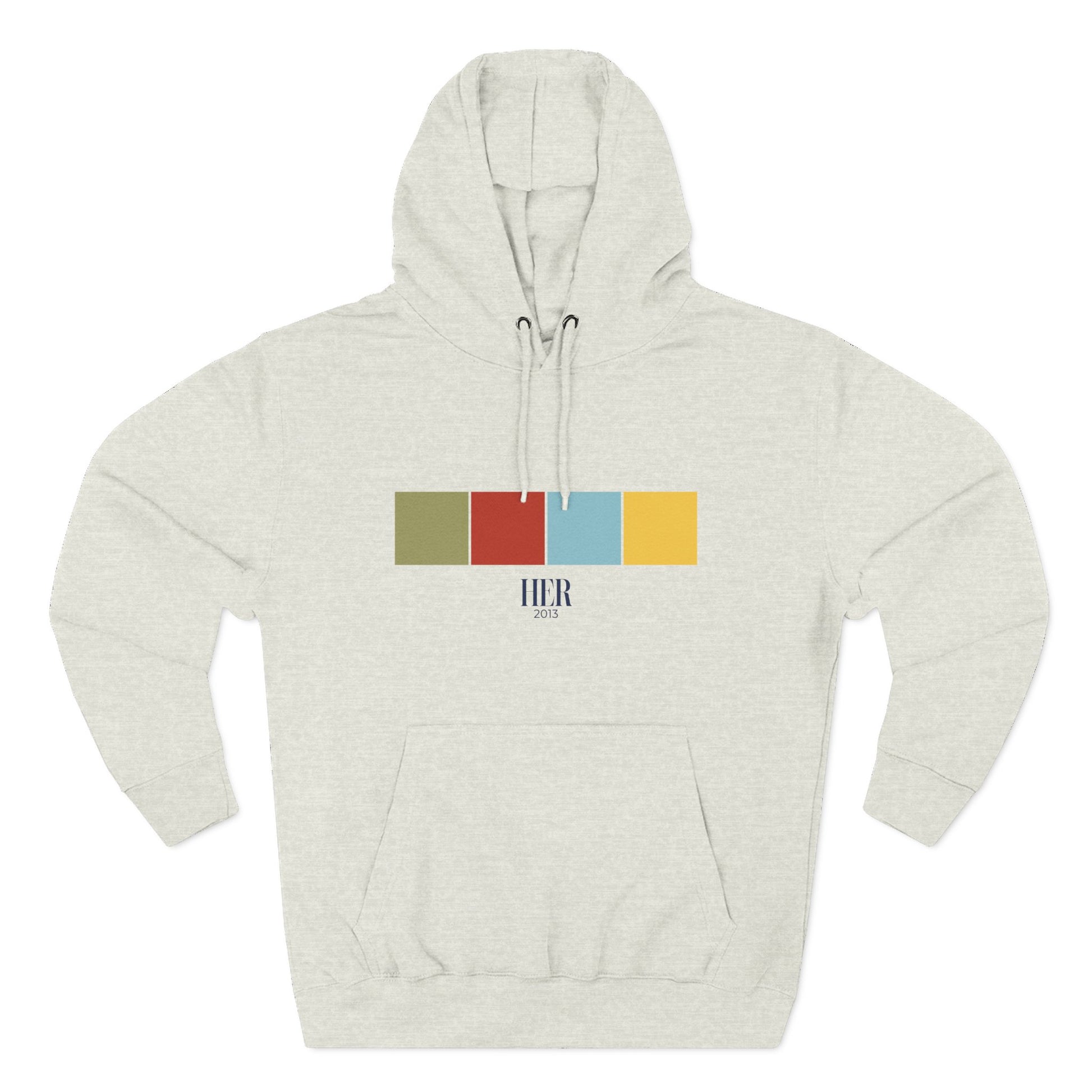 Her Color Palette Hoodie – Soft Modern Minimalism Edition