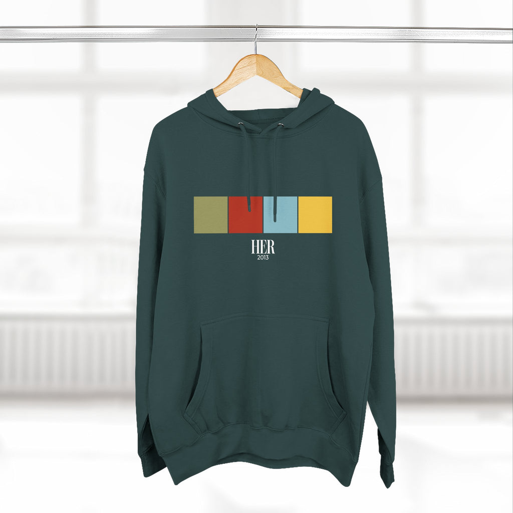 Her Color Palette Hoodie – Soft Modern Minimalism Edition