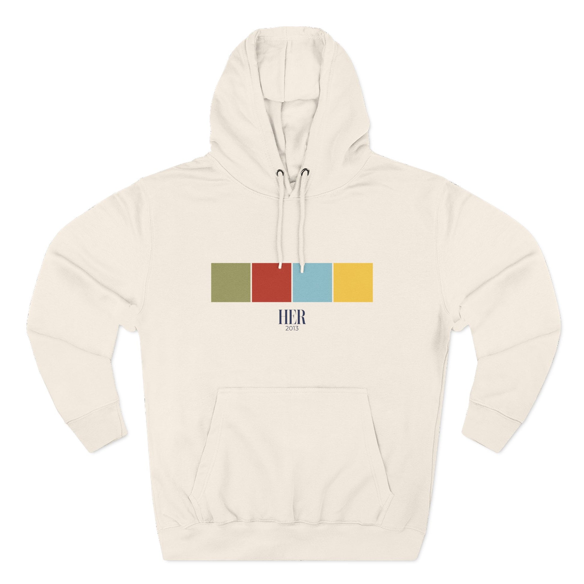 Her Color Palette Hoodie – Soft Modern Minimalism Edition