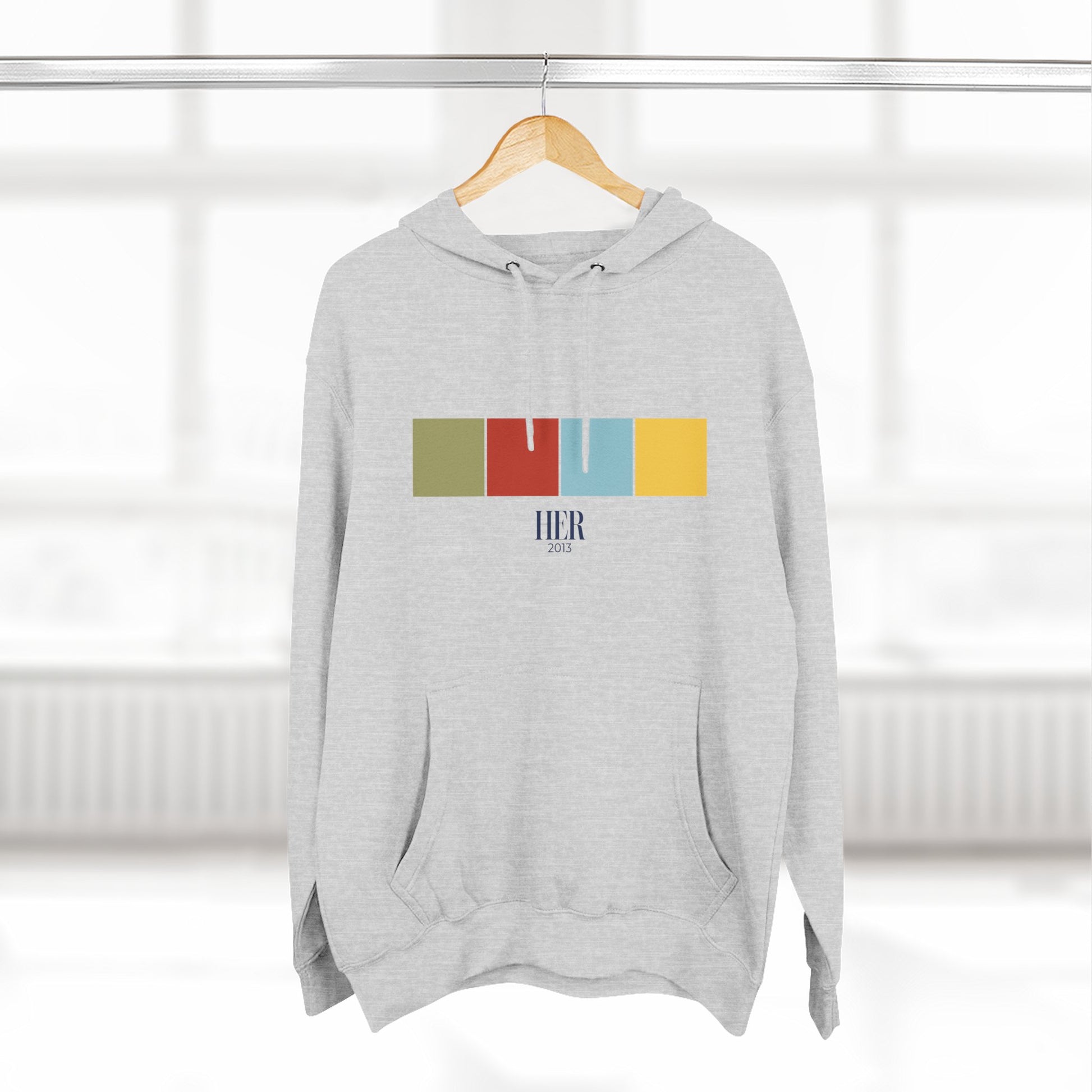 Her Color Palette Hoodie – Soft Modern Minimalism Edition