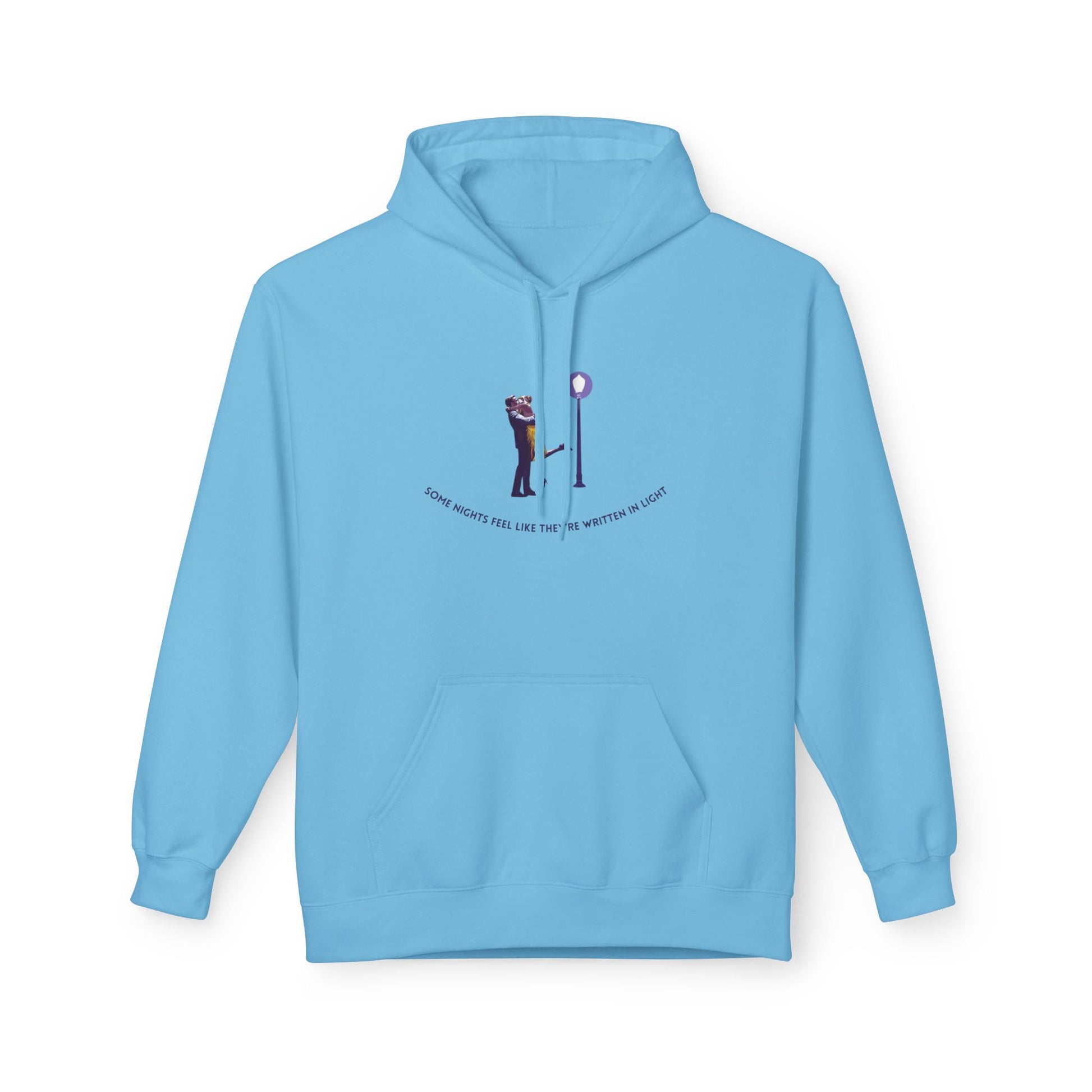 “Some Nights Feel Like They’re Written in Light” – Cinematic Hoodie / Tee